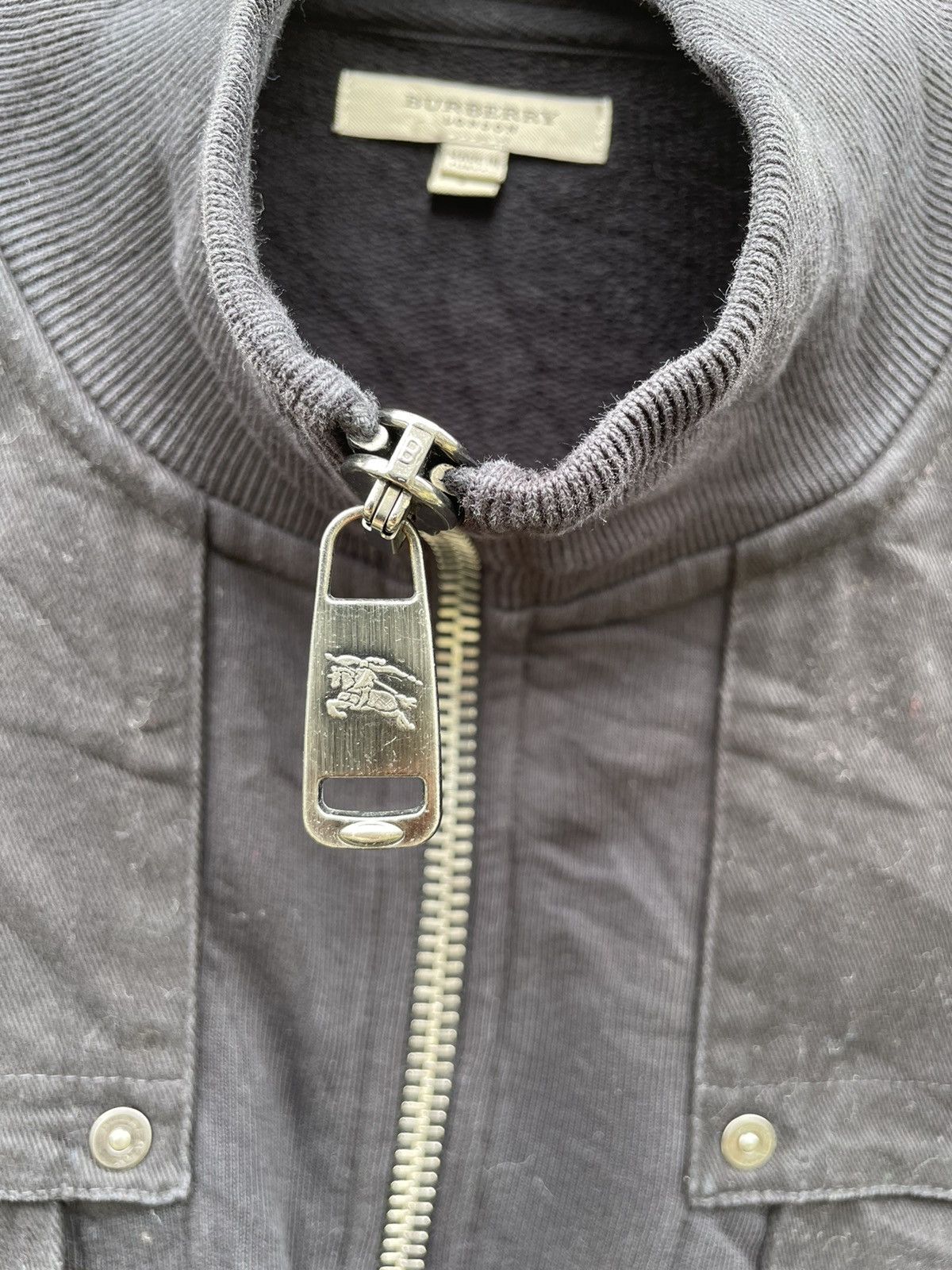 Burberry Burberry London 1/4 Zip Pullover Sweater Logo Size US L / EU 52-54 / 3 - 4 Thumbnail