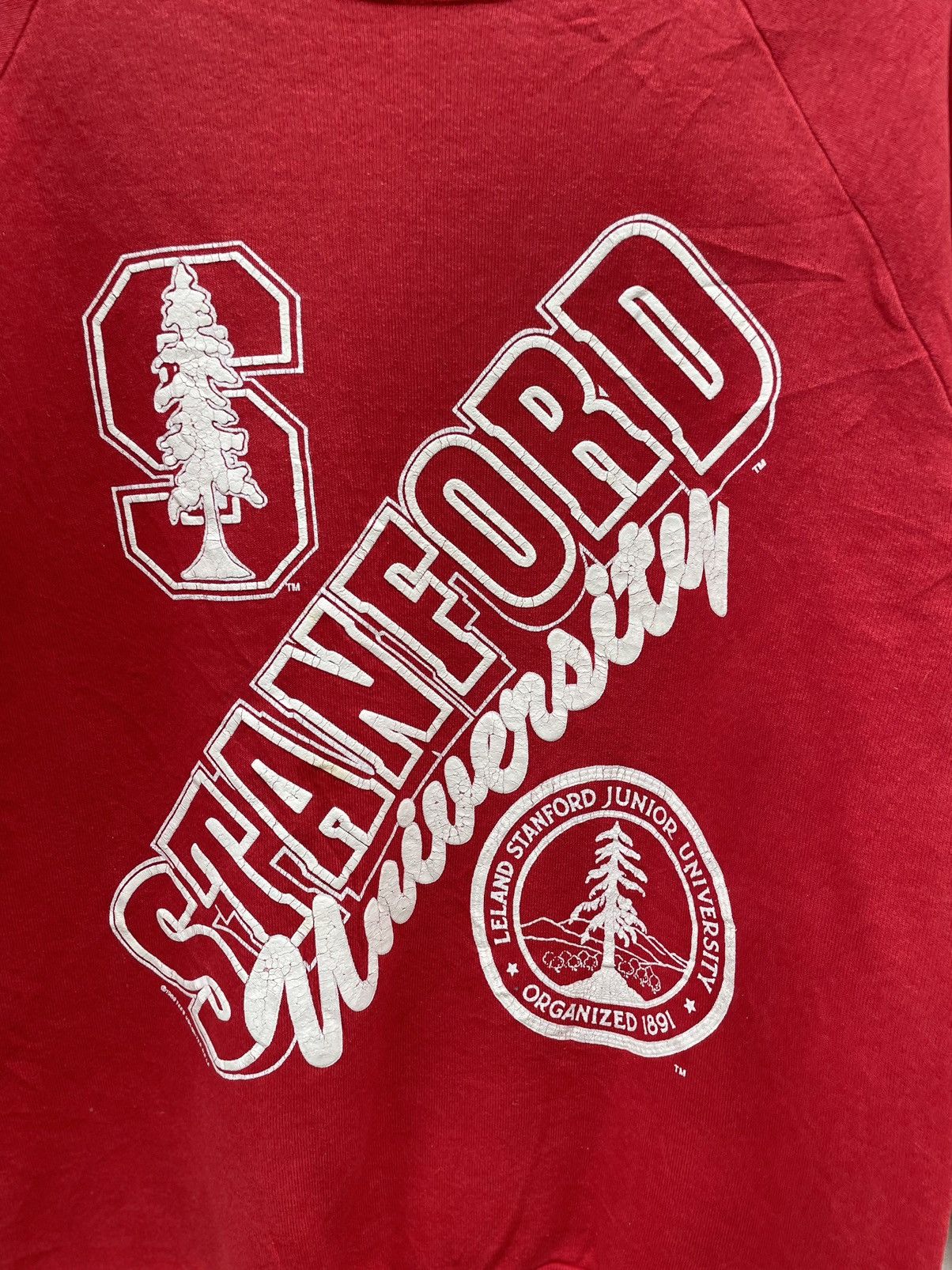 Other Vintage Stanford University Pullover Sweatshirt Size US L / EU 52-54 / 3 - 2 Thumbnail