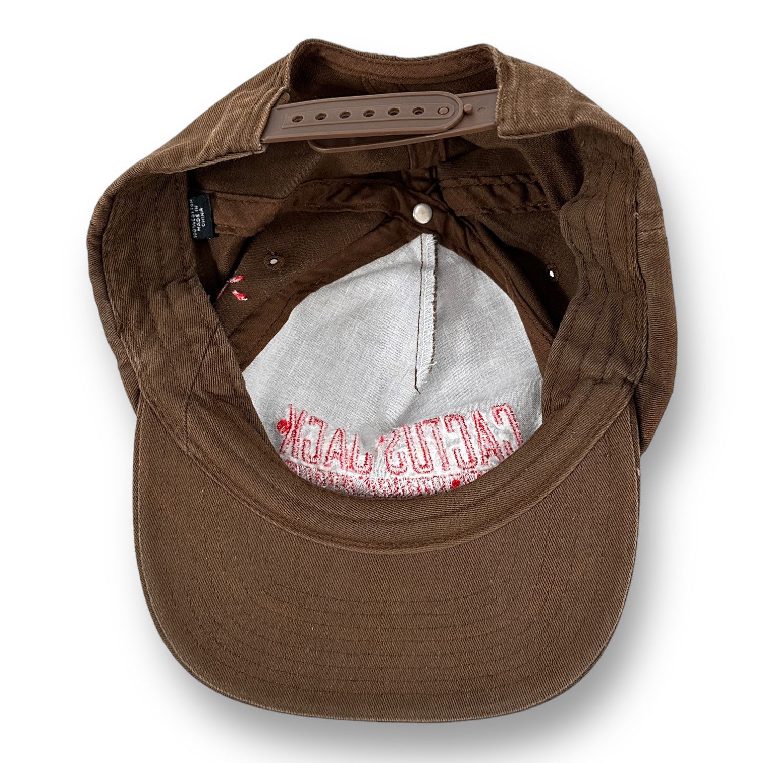 Travis Scott Brown & Red The Scotts CJ Game Hat Size ONE SIZE - 5 Thumbnail
