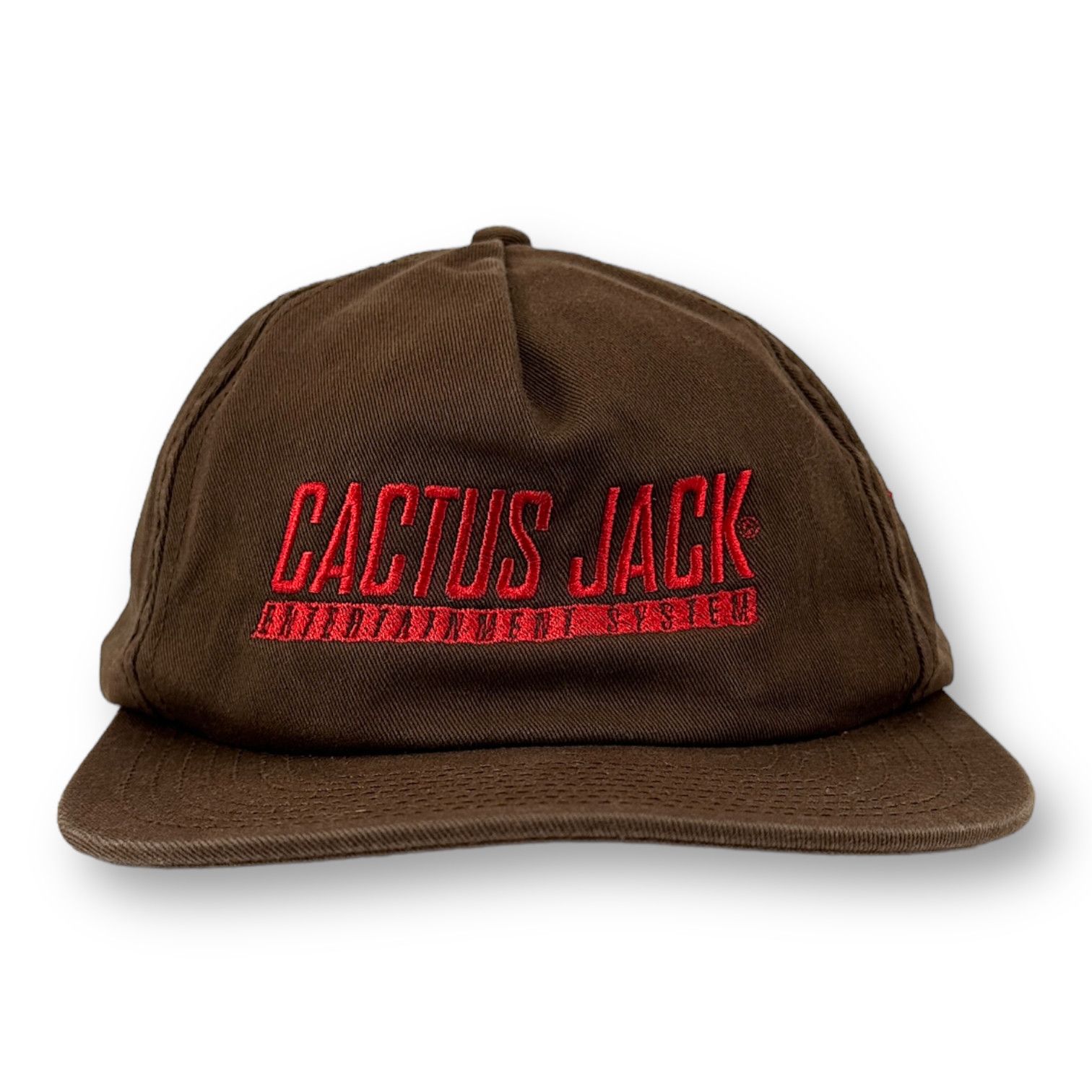 Travis Scott Brown & Red The Scotts CJ Game Hat Size ONE SIZE - 7 Thumbnail