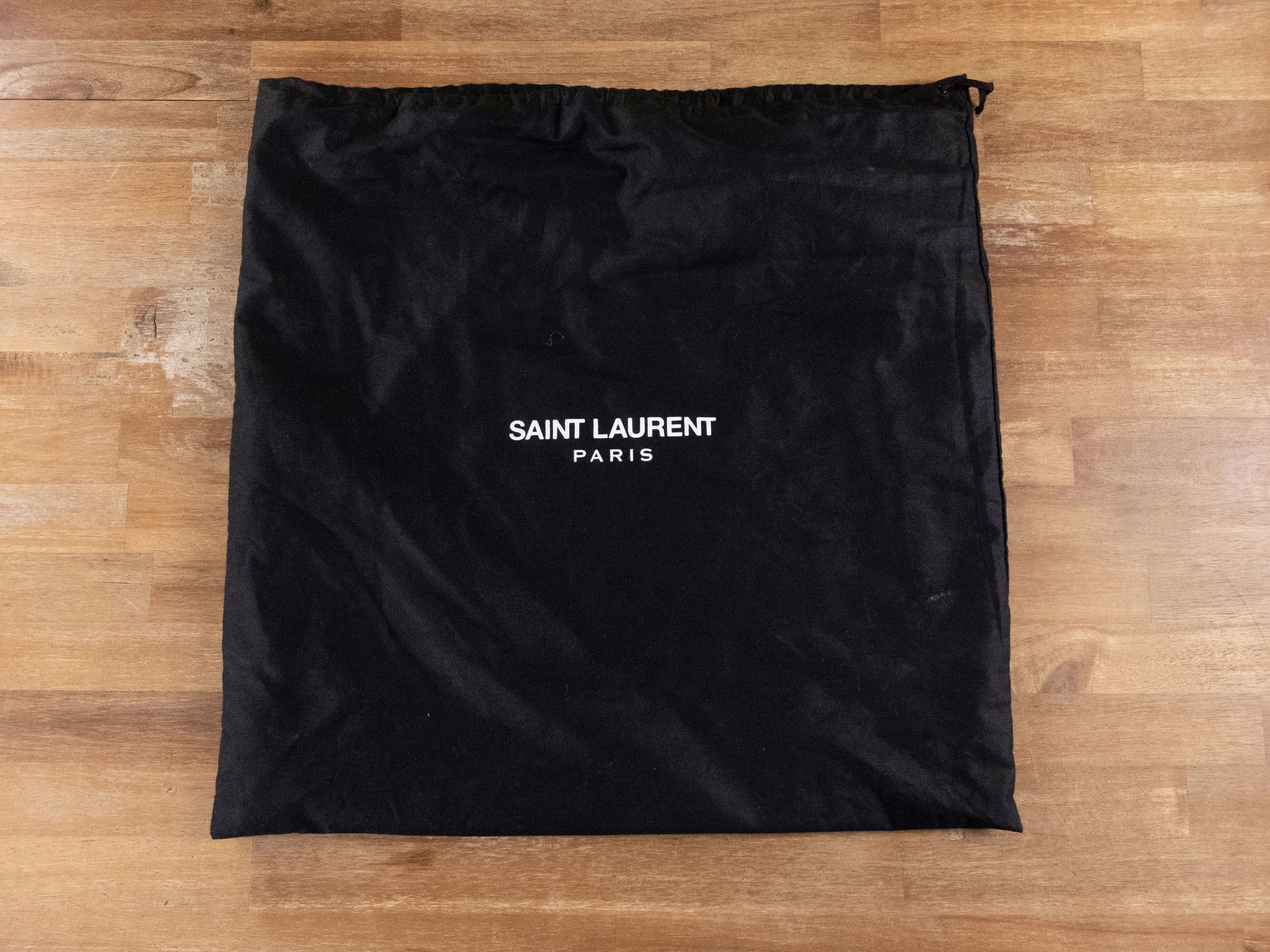 Saint Laurent Paris SAINT LAURENT City Sailor black canvas palm print backpack q Size ONE SIZE - 15 Thumbnail