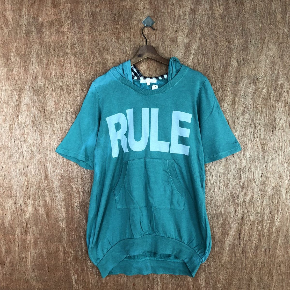 Japanese Brand DL RULE Sevradical Turqouise hoodies #2021 Size US M / EU 48-50 / 2 - 1 Thumbnail