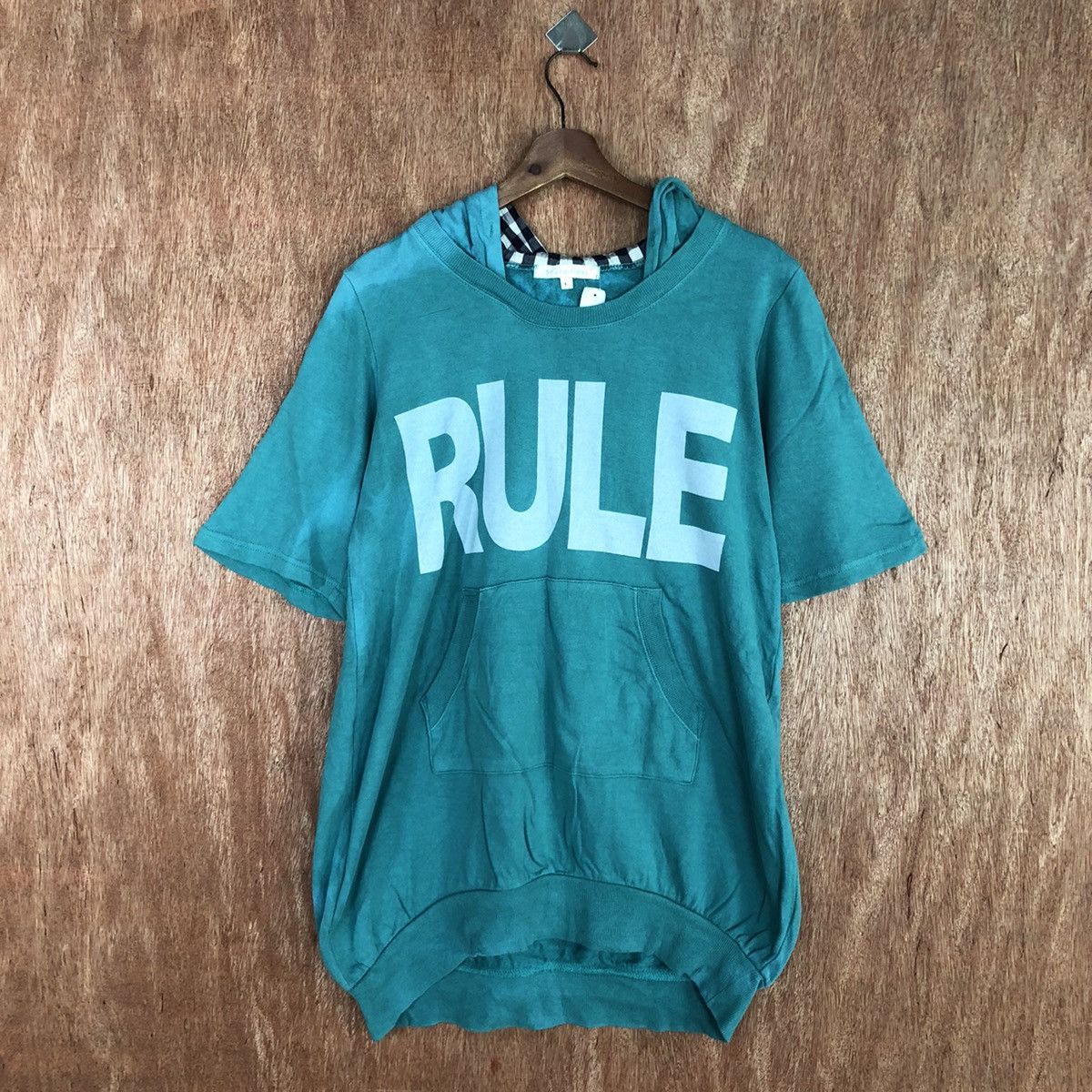 Japanese Brand DL RULE Sevradical Turqouise hoodies #2021 Size US M / EU 48-50 / 2 - 3 Thumbnail