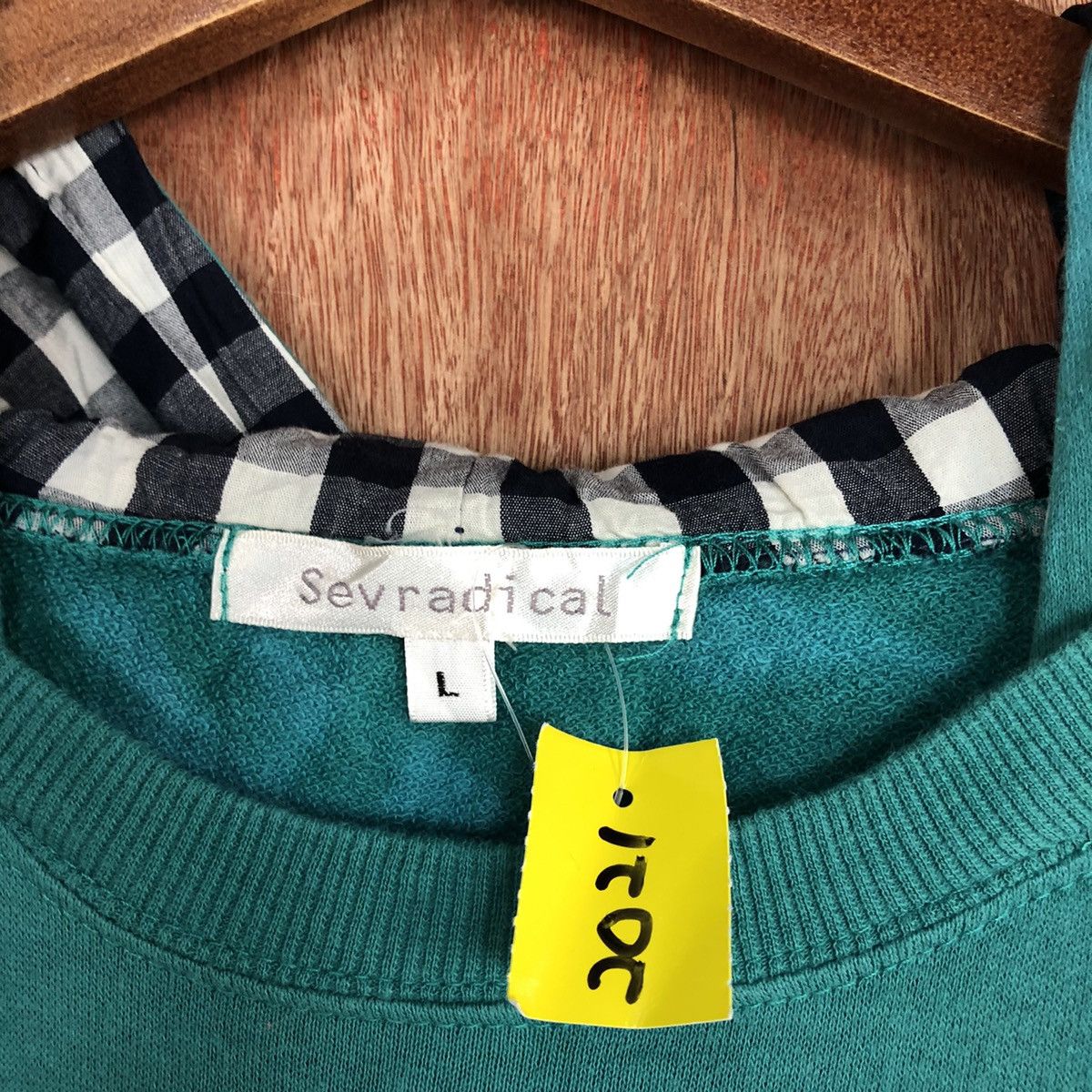 Japanese Brand DL RULE Sevradical Turqouise hoodies #2021 Size US M / EU 48-50 / 2 - 9 Thumbnail