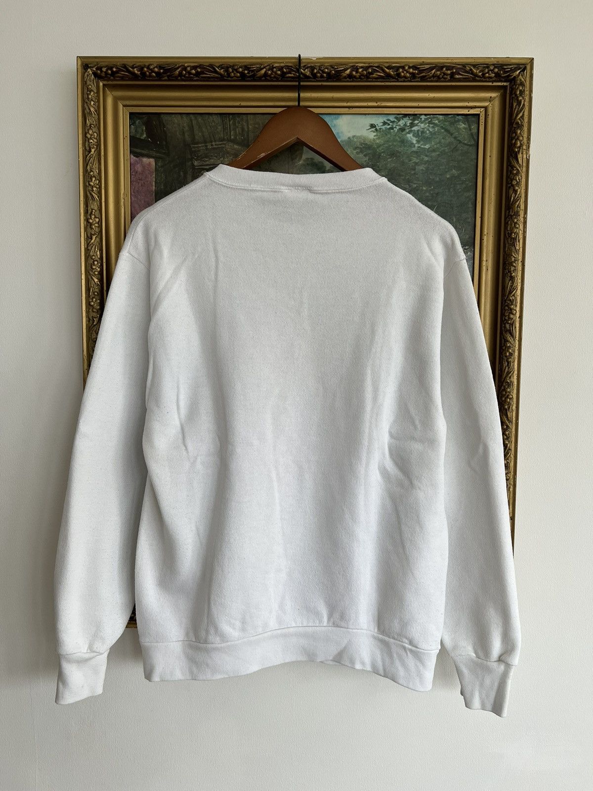 Vintage Vintage 1996 Taz Biker Looney Tunes White Sweatshirts Size US L / EU 52-54 / 3 - 2 Thumbnail