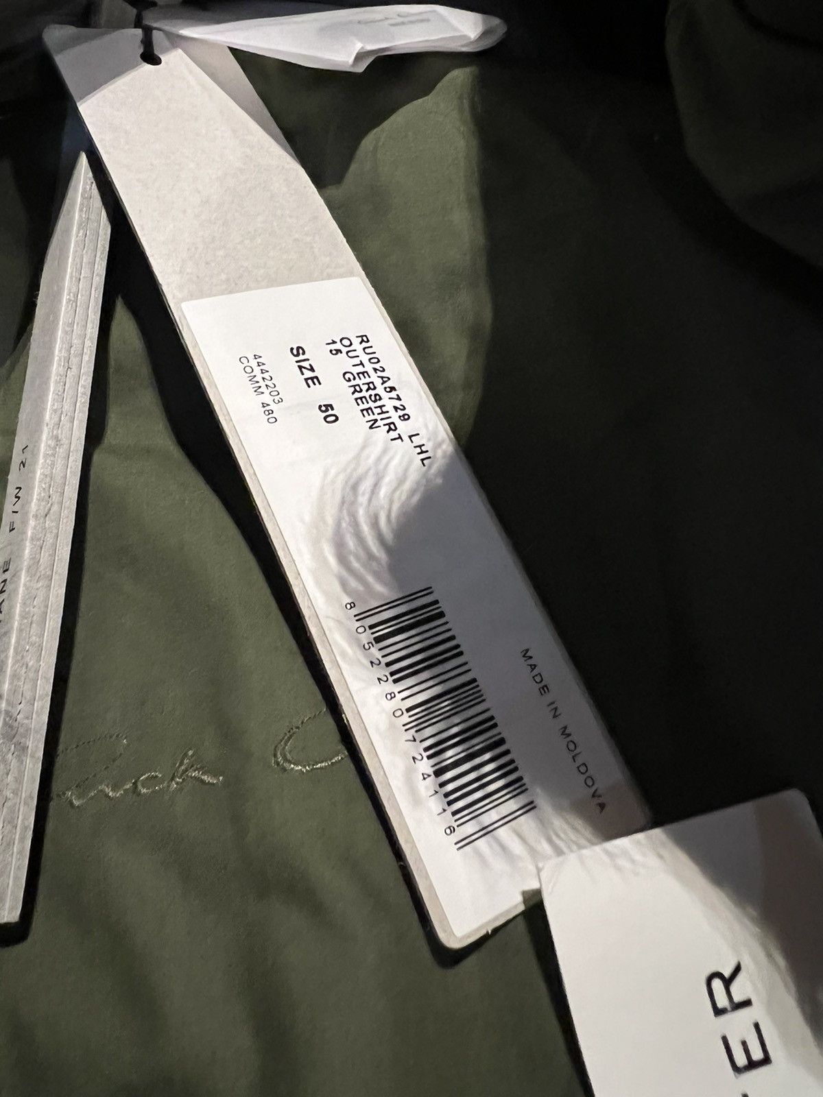 Rick Owens RICK OWENS GREEN FUR “GRINCH” JACKET Size US M / EU 48-50 / 2 - 9 Thumbnail