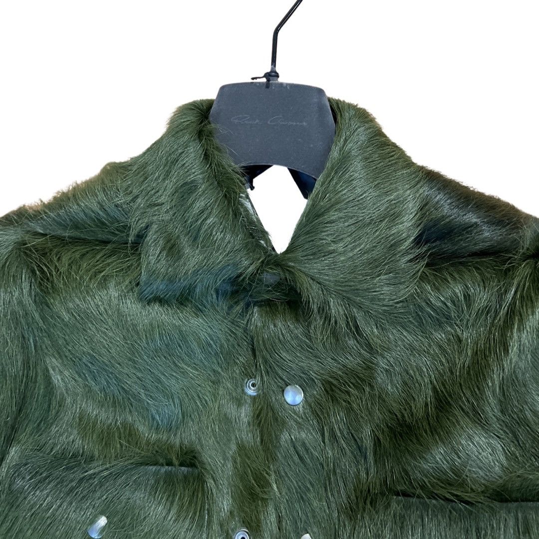 Rick Owens RICK OWENS GREEN FUR “GRINCH” JACKET Size US M / EU 48-50 / 2 - 5 Thumbnail