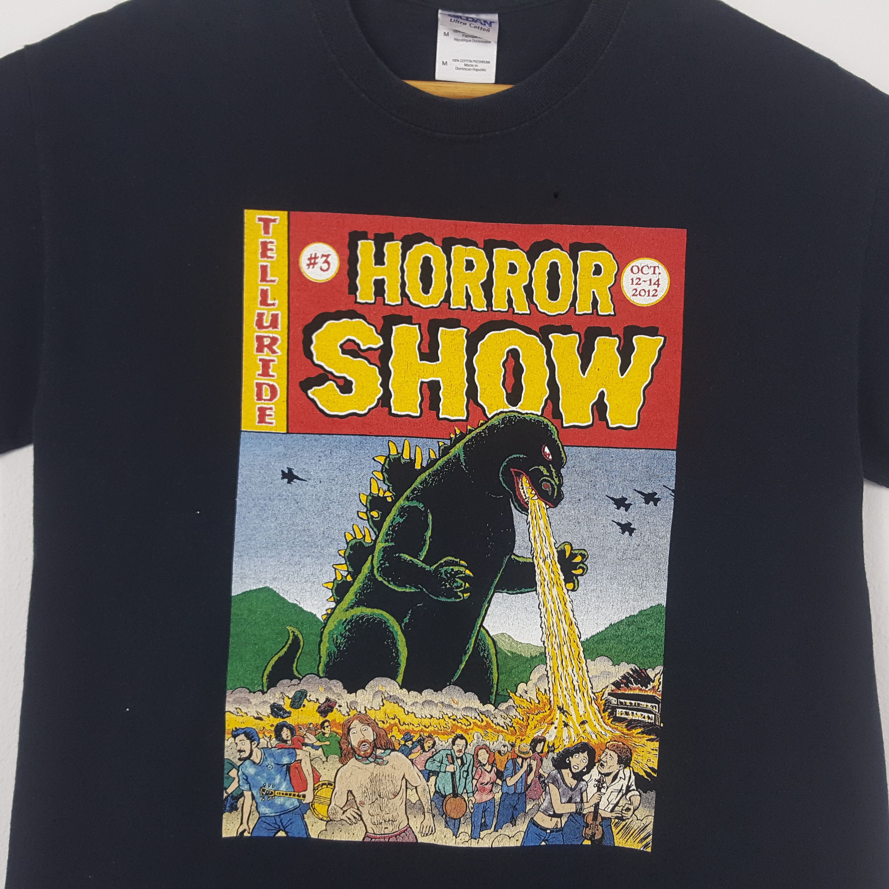 Vintage Vintage HORROR SHOW Movie Nice Design Pictures t-shirt Size US M / EU 48-50 / 2 - 4 Thumbnail
