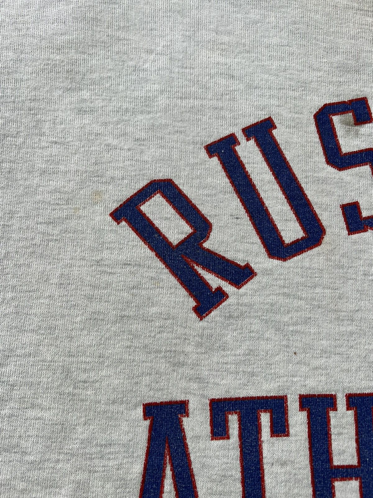 Russell Athletic Vintage 90s Russell Athletic Made in USA Gray Sweatshirts Size US XXL / EU 58 / 5 - 5 Thumbnail