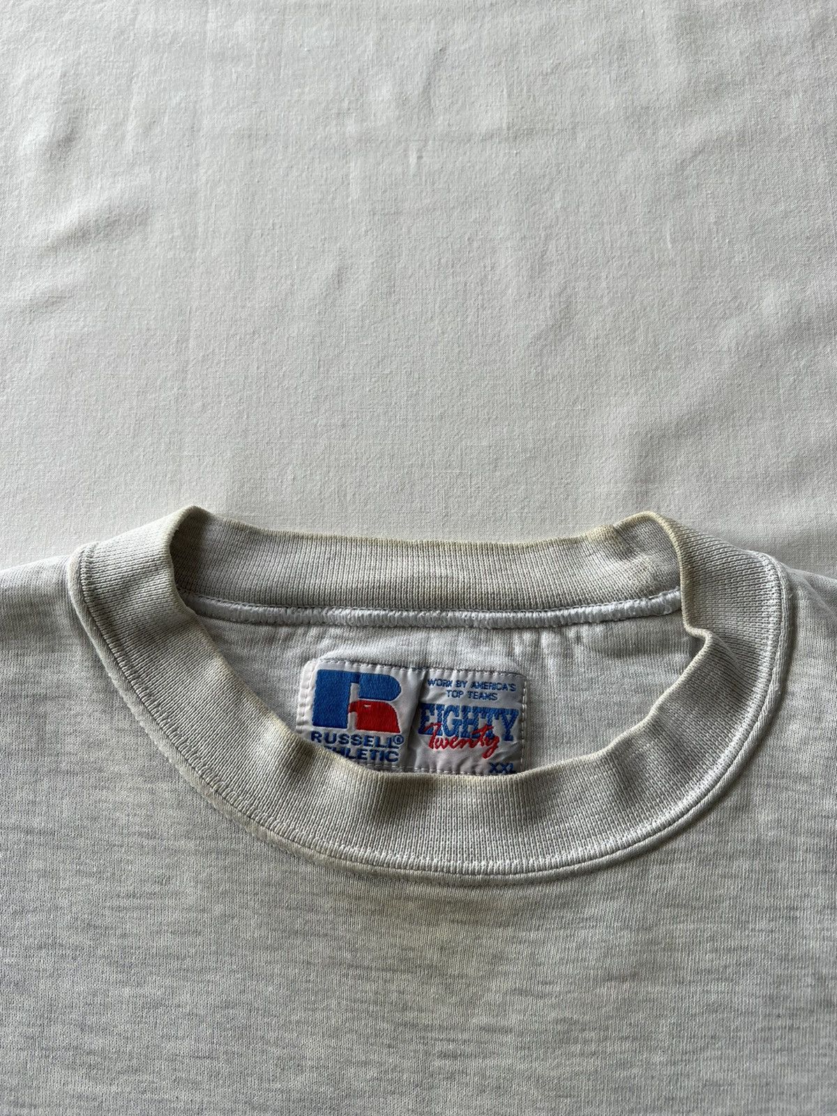 Russell Athletic Vintage 90s Russell Athletic Made in USA Gray Sweatshirts Size US XXL / EU 58 / 5 - 14 Thumbnail