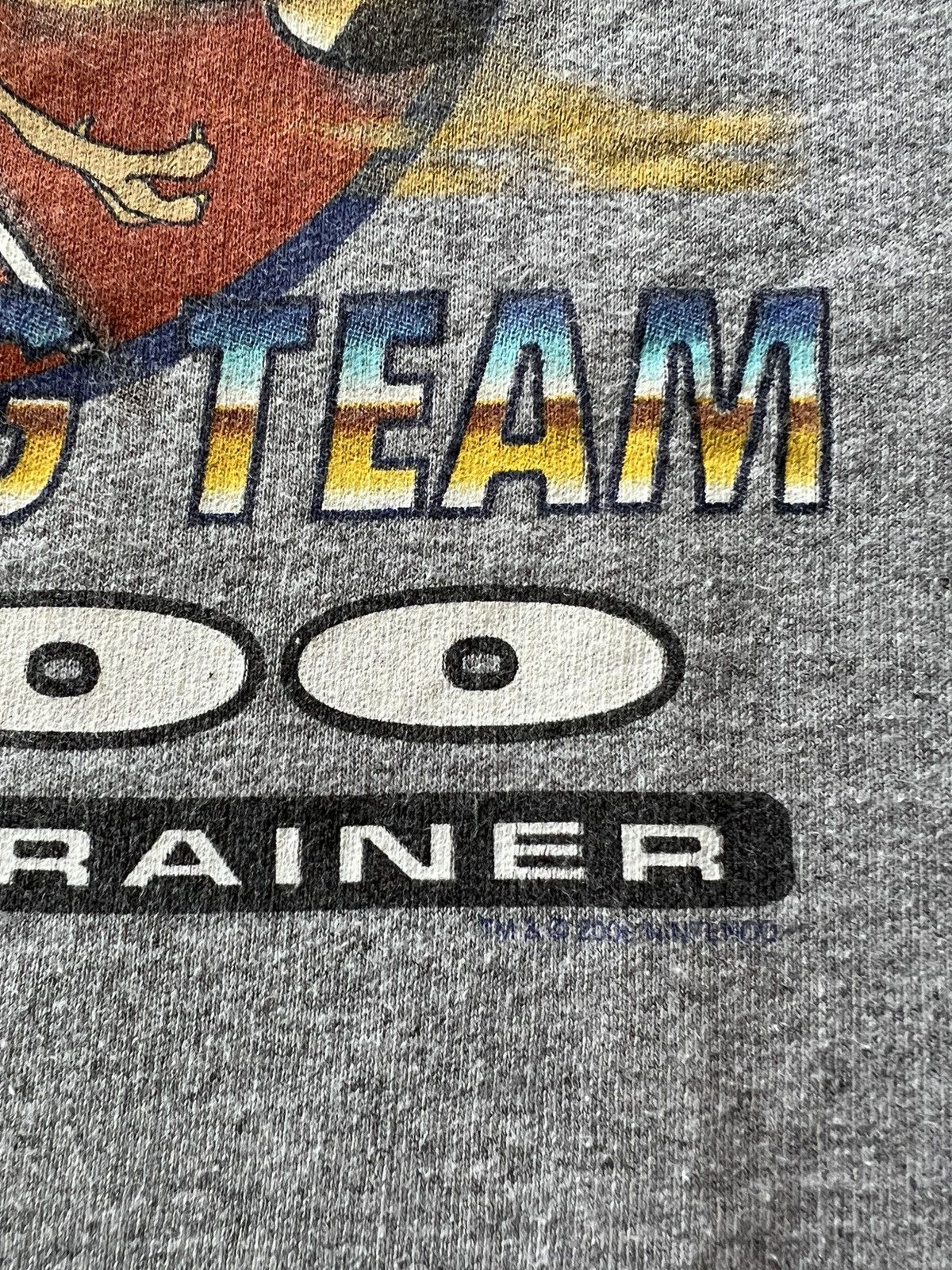 Pokemon Vintage 2000 Pokemon Running Team Gray Sweatshirts Size S / US 4 / IT 40 - 5 Thumbnail