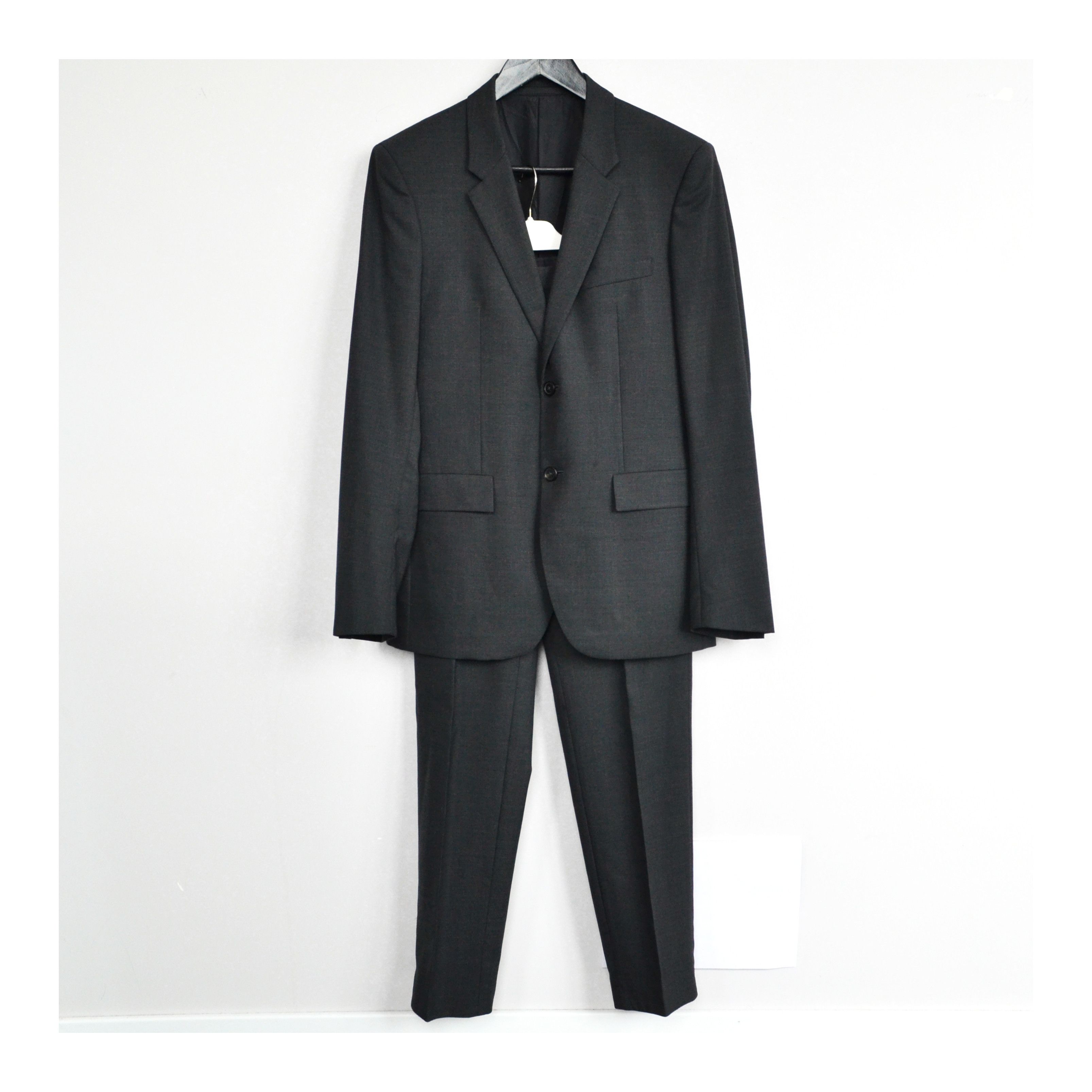 Jil Sander Suit Wool Gray Blazer Pants