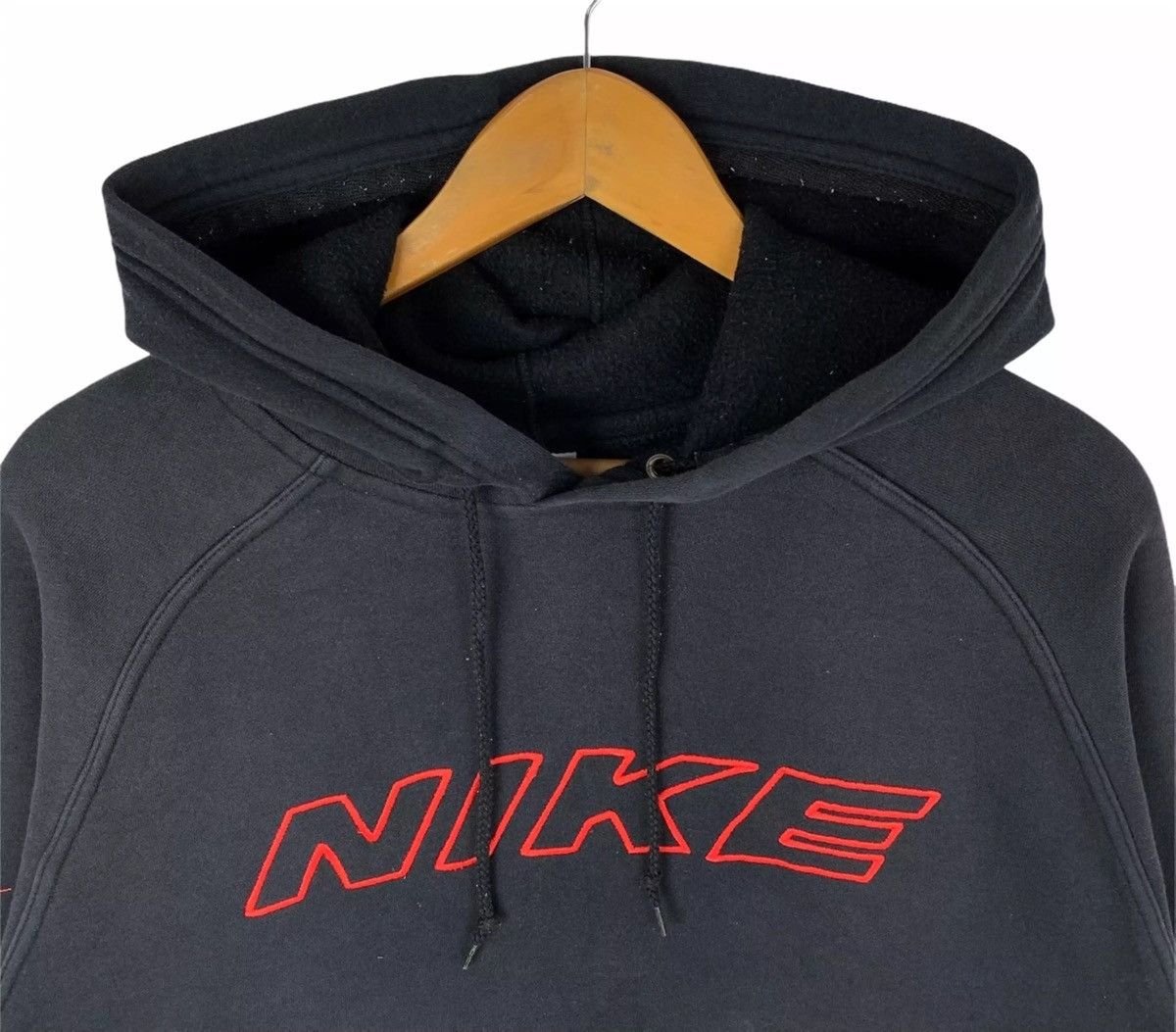 Nike Vintage 90s Nike Hoodie Pullover Sweatshirt Size US M / EU 48-50 / 2 - 2 Thumbnail