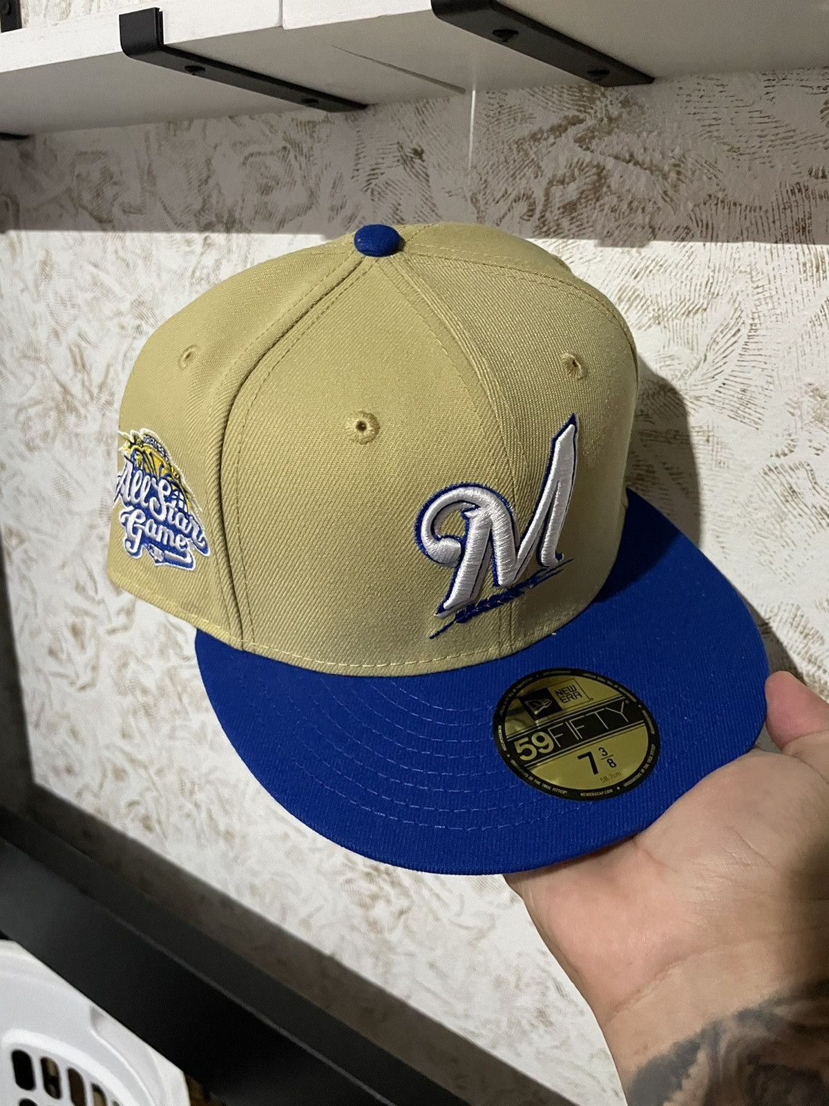 New era 59fifty New factory York Mets Ty Mathis Replica Hero Fitted Size 7 5/8”