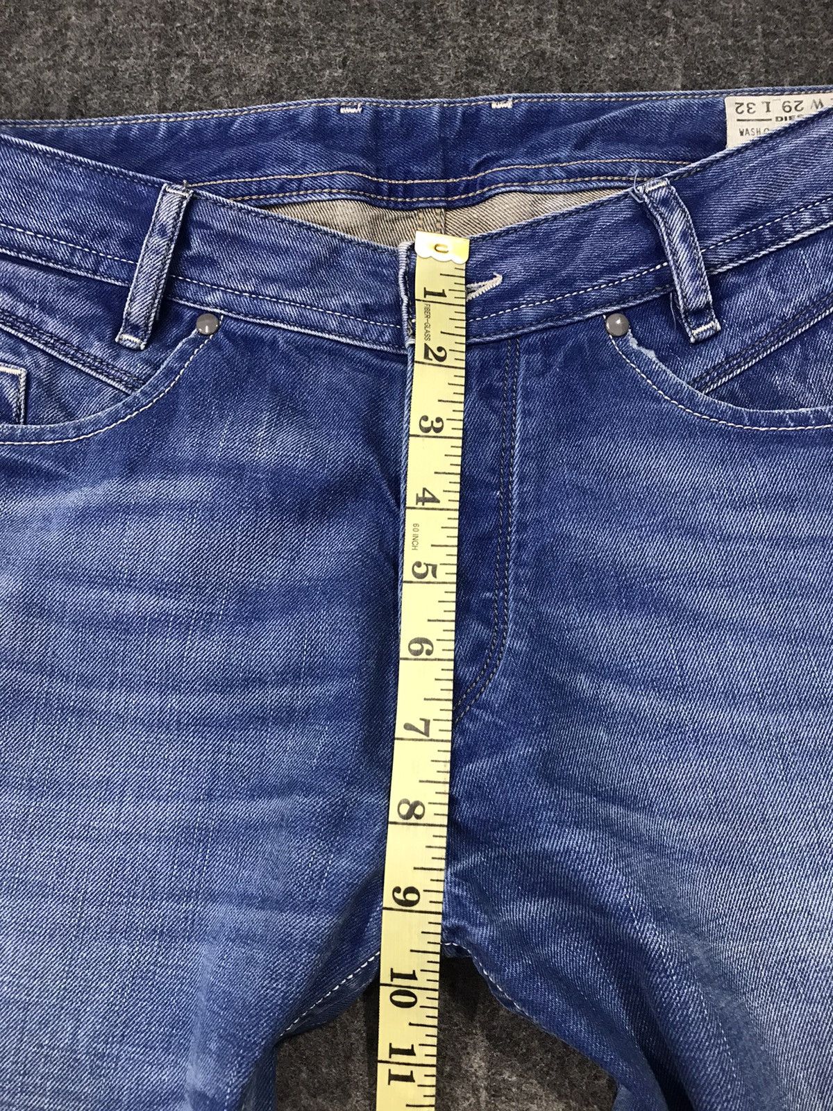 Diesel Vtg Diesel Industry Denim Division Distressed Design Size US 32 / EU 48 - 20 Thumbnail