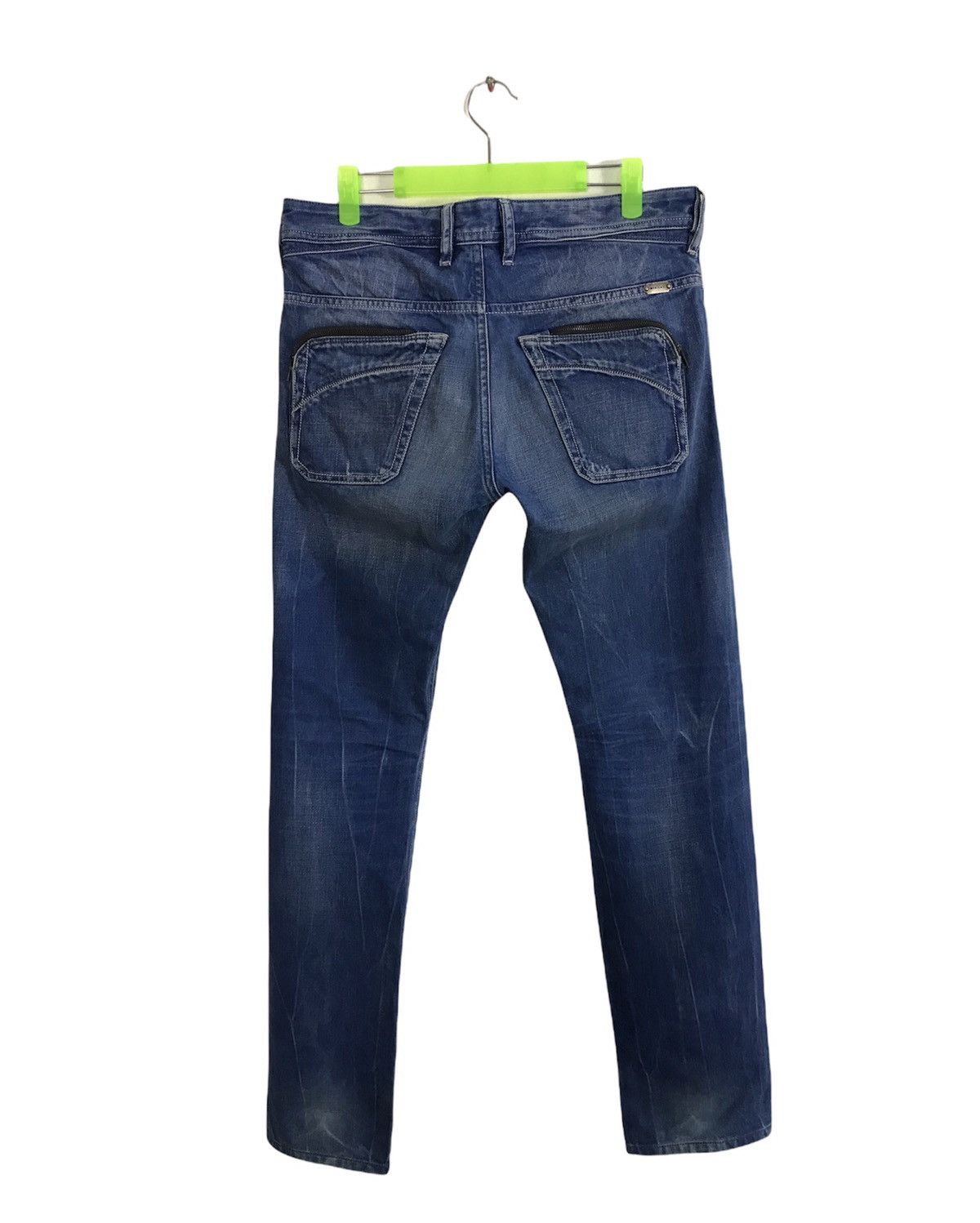 Diesel Vtg Diesel Industry Denim Division Distressed Design Size US 32 / EU 48 - 2 Thumbnail