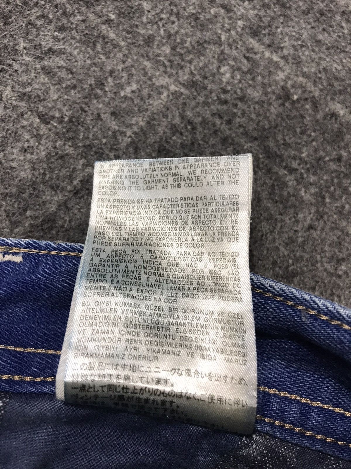Diesel Vtg Diesel Industry Denim Division Distressed Design Size US 32 / EU 48 - 18 Thumbnail