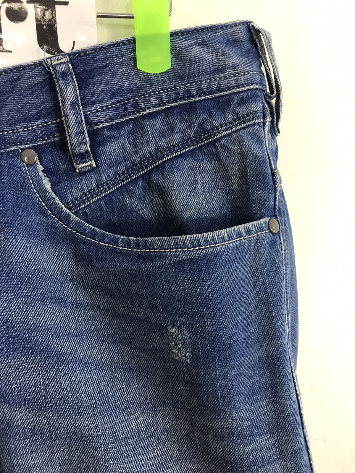 Diesel Vtg Diesel Industry Denim Division Distressed Design Size US 32 / EU 48 - 5 Thumbnail