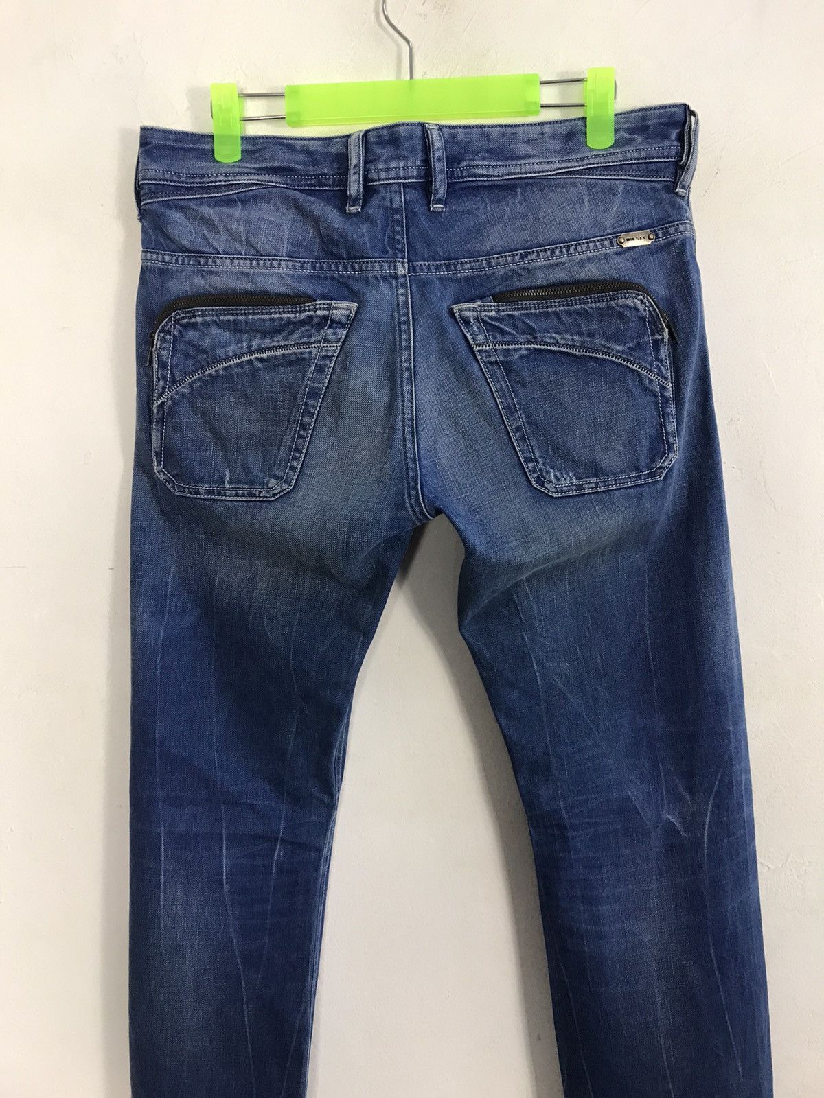 Diesel Vtg Diesel Industry Denim Division Distressed Design Size US 32 / EU 48 - 11 Thumbnail