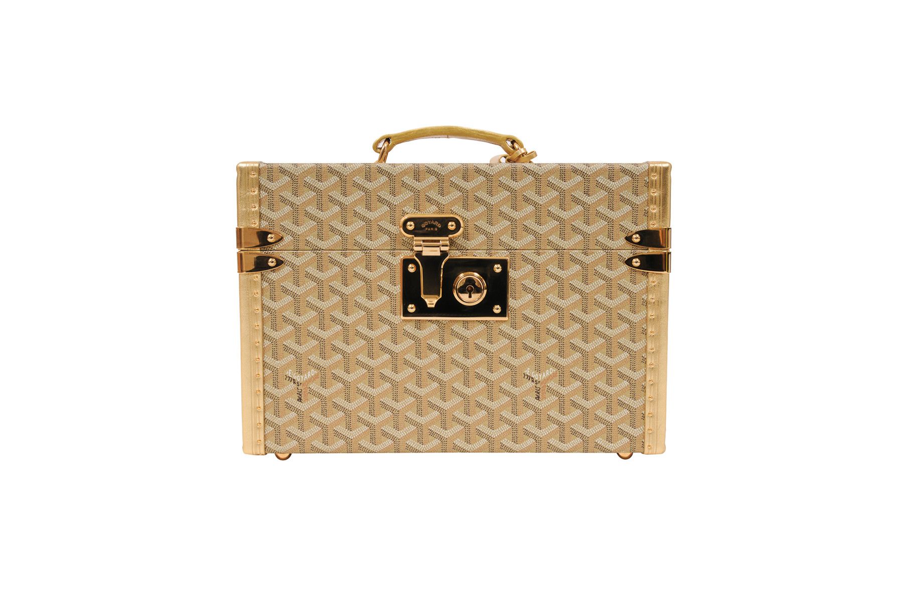 Goyard Sardaigne Vanity Train Case Canvas Jewelry Storage Size ONE SIZE - 1 Thumbnail