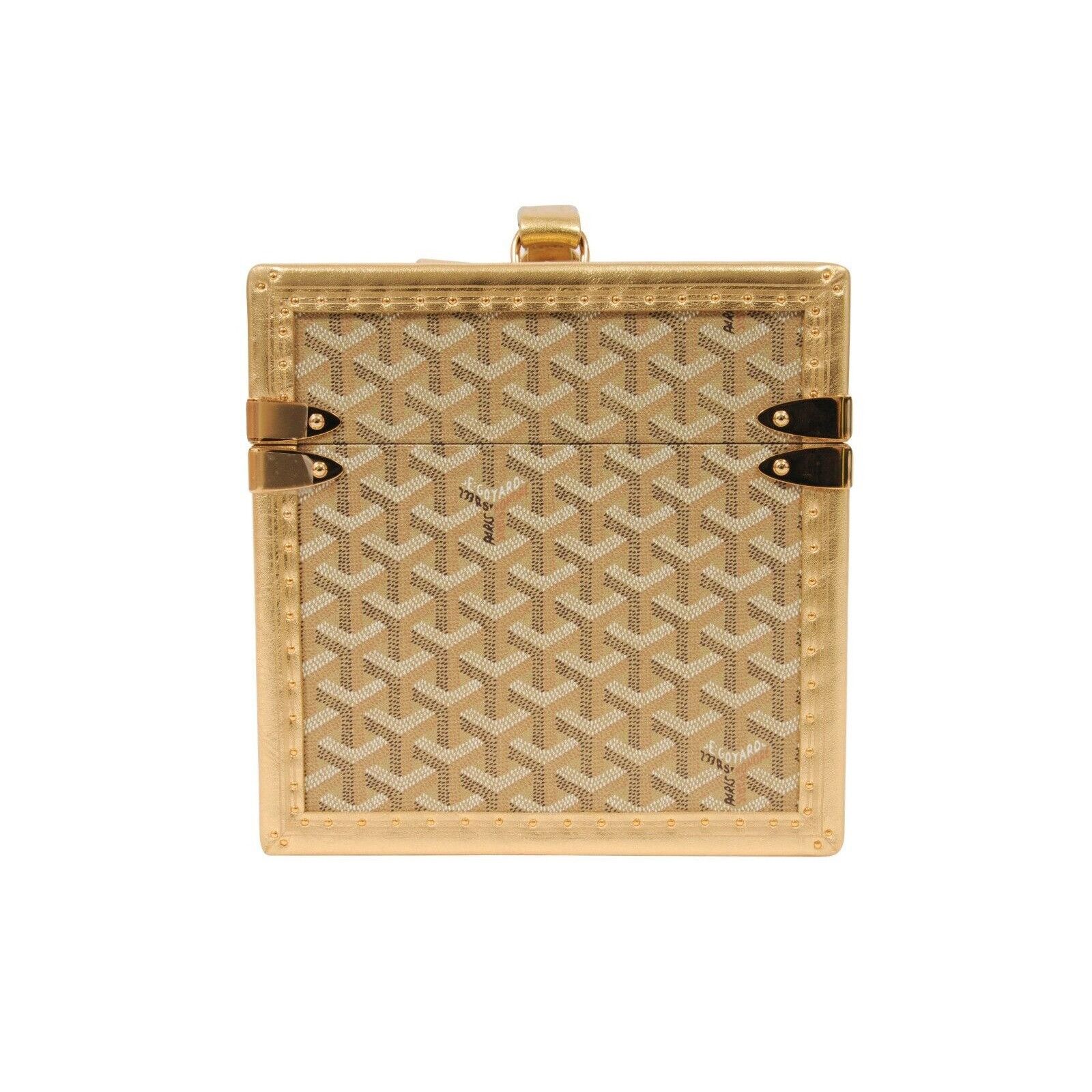 Goyard Sardaigne Vanity Train Case Canvas Jewelry Storage Size ONE SIZE - 5 Thumbnail