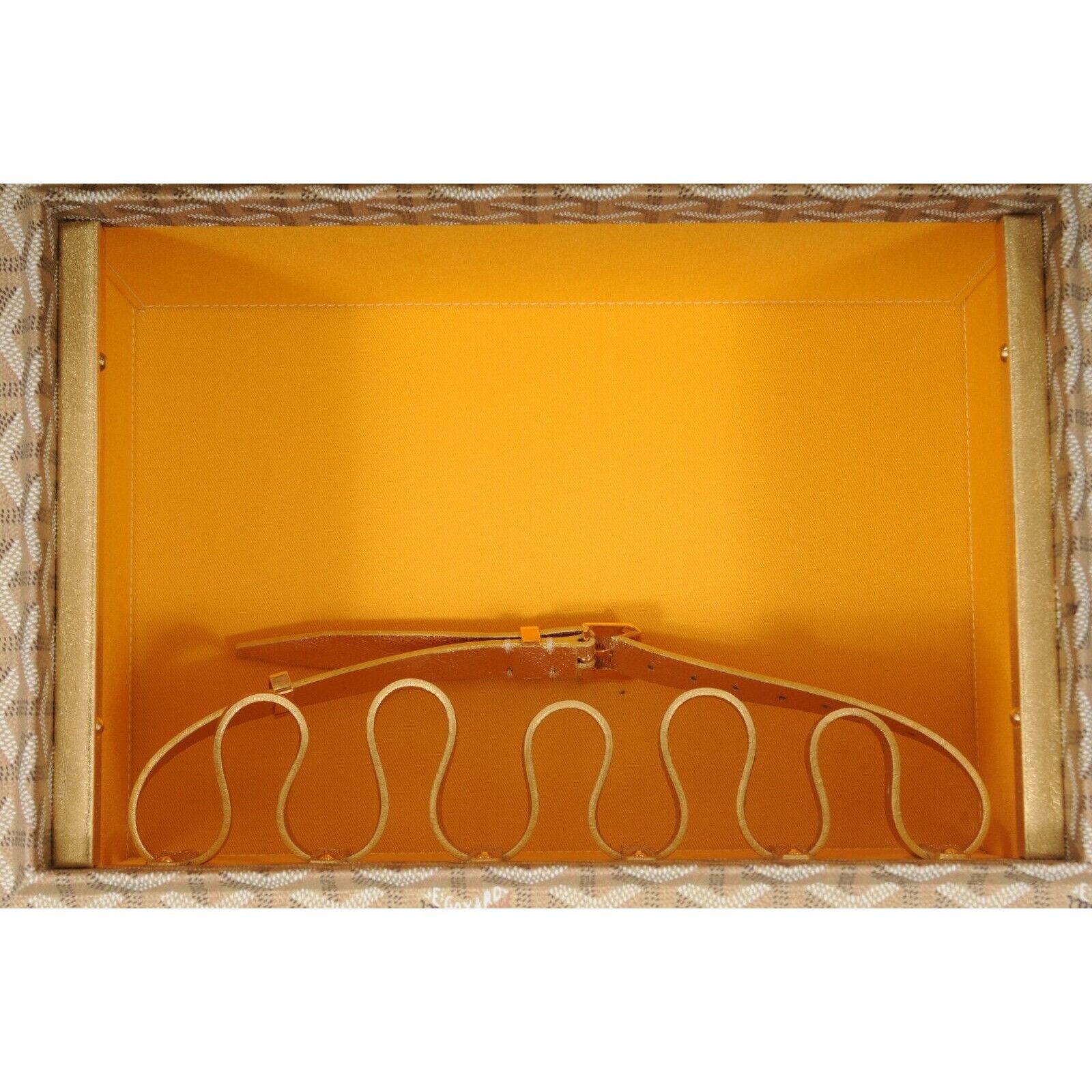 Goyard Sardaigne Vanity Train Case Canvas Jewelry Storage Size ONE SIZE - 6 Thumbnail