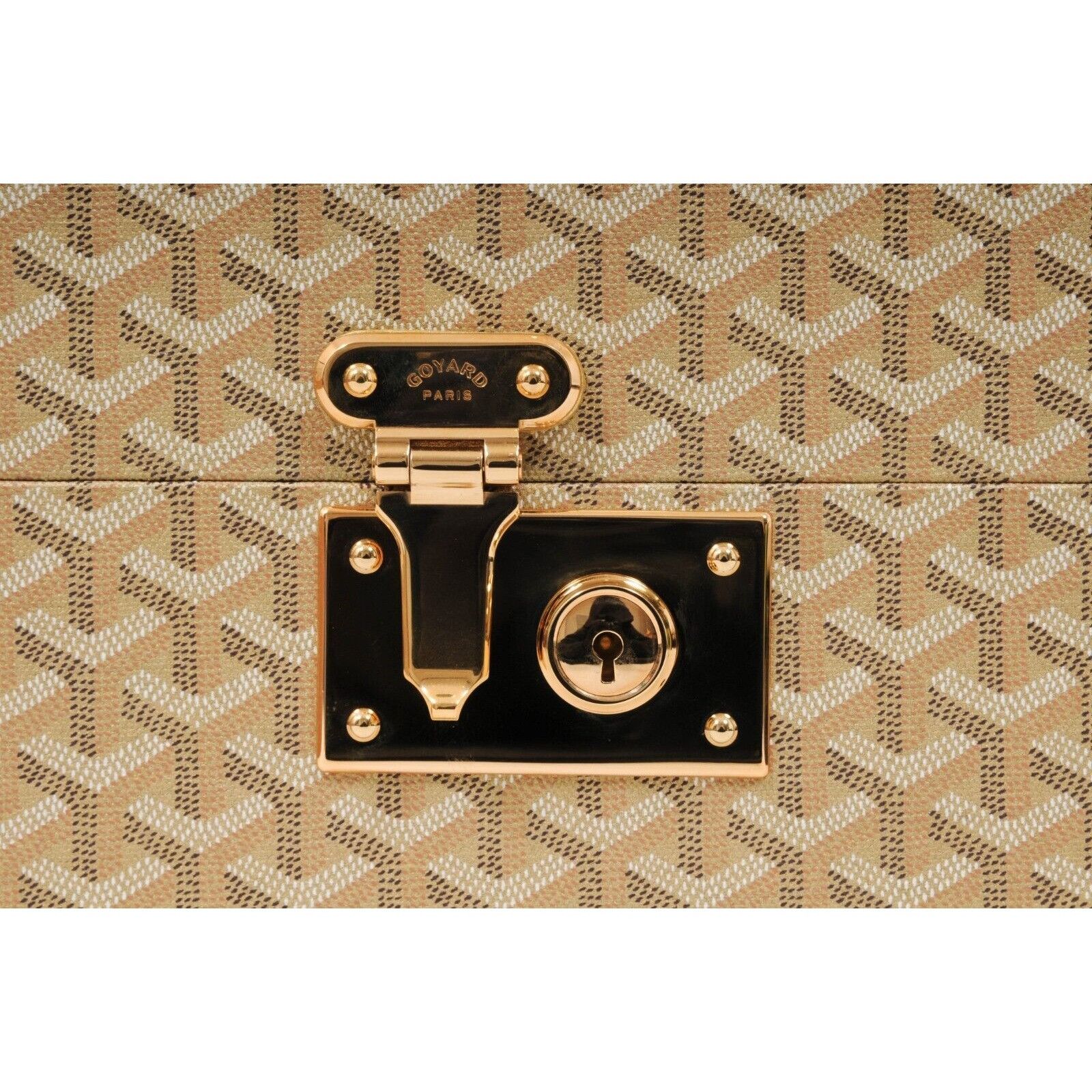Goyard Sardaigne Vanity Train Case Canvas Jewelry Storage Size ONE SIZE - 3 Thumbnail
