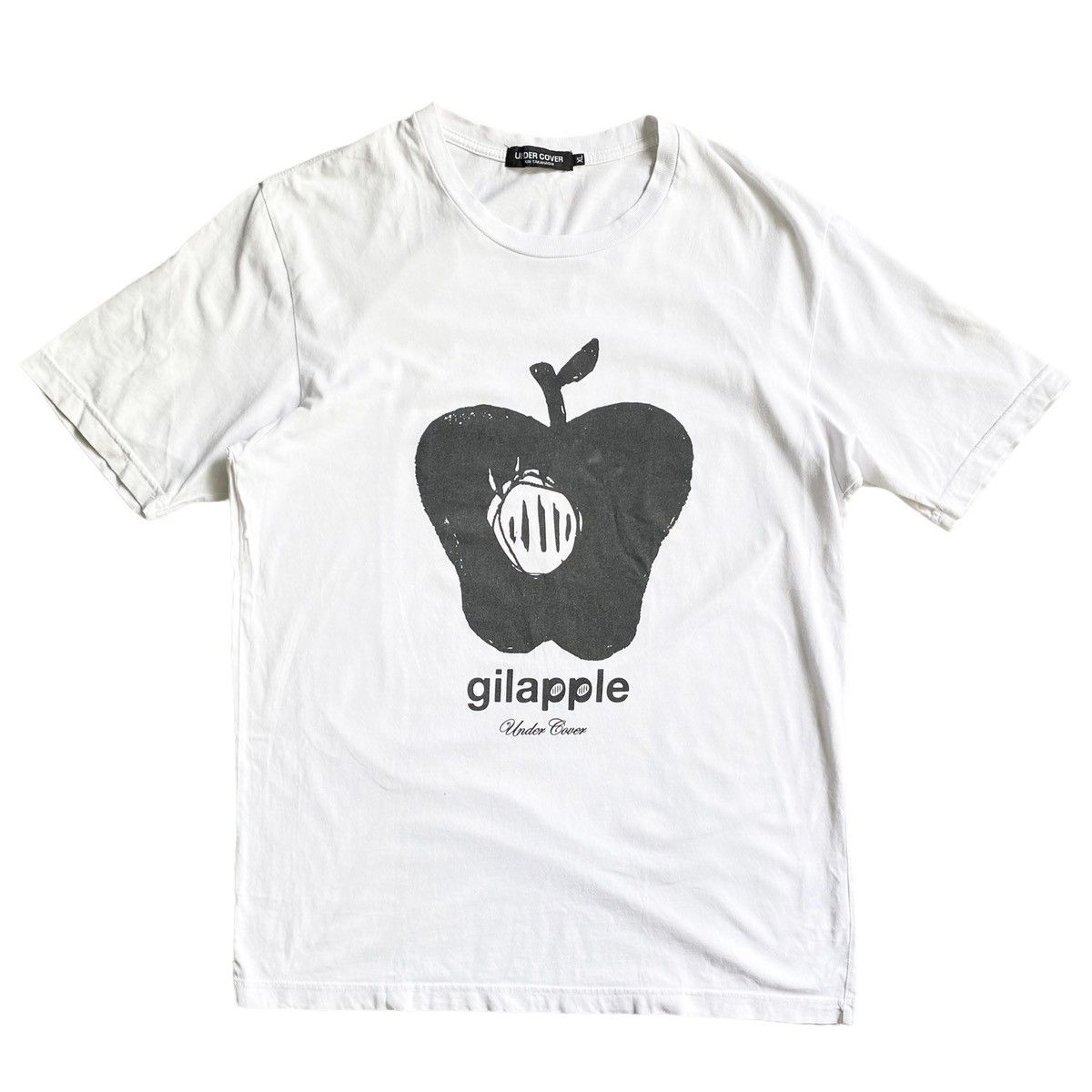 Image of Undercover Gilapple T Shirt in White, Men's (Size XL)