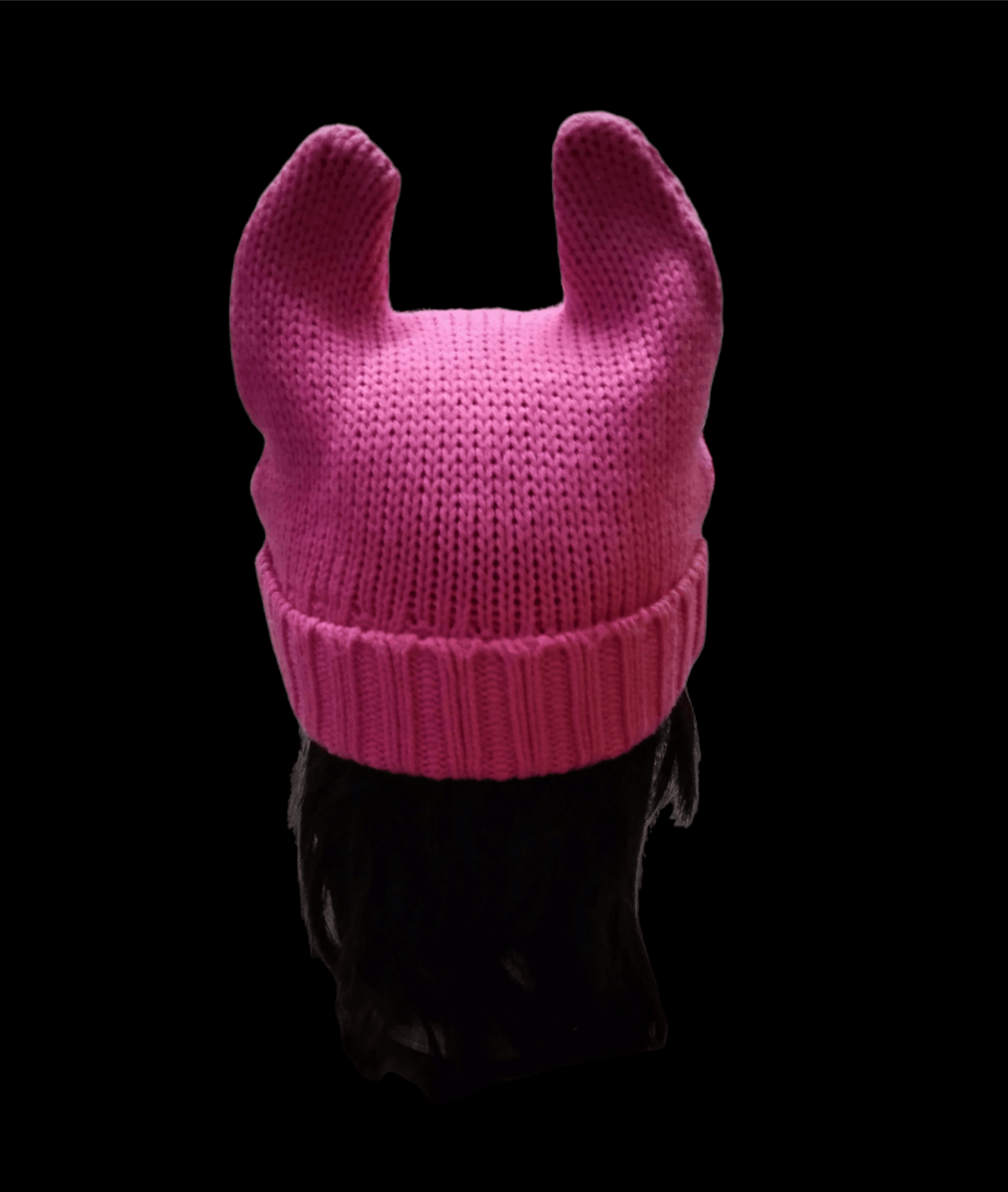 Japanese Brand UMBRAND DEVILHORN PINK BEANIE HAT Size ONE SIZE - 1 Thumbnail