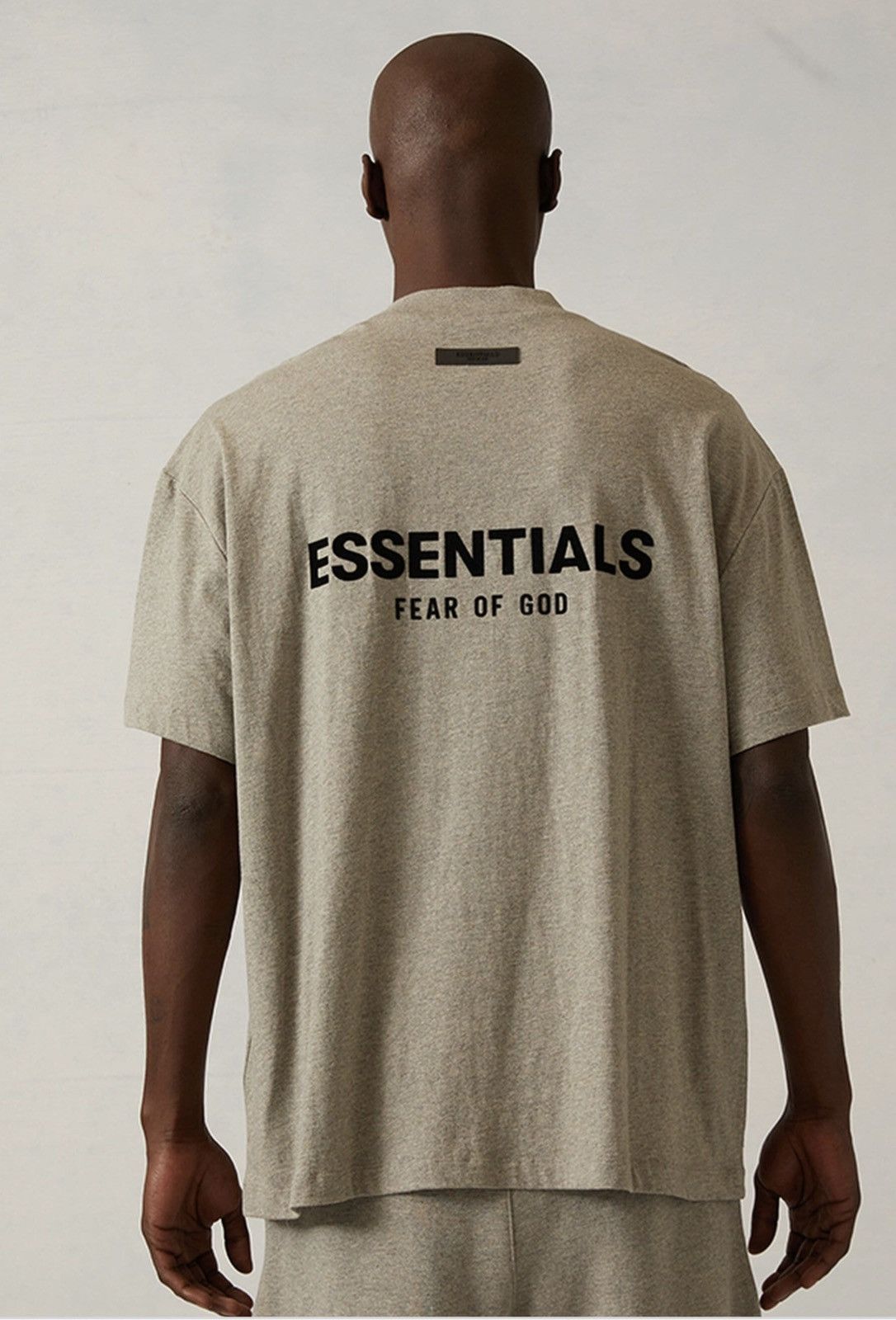 FOG × Fear of God × Pacsun FOG - Essentials Fear Of God Dark Oatmeal T-Shirt Sz (M) Size US M / EU 48-50 / 2 - 7 Thumbnail