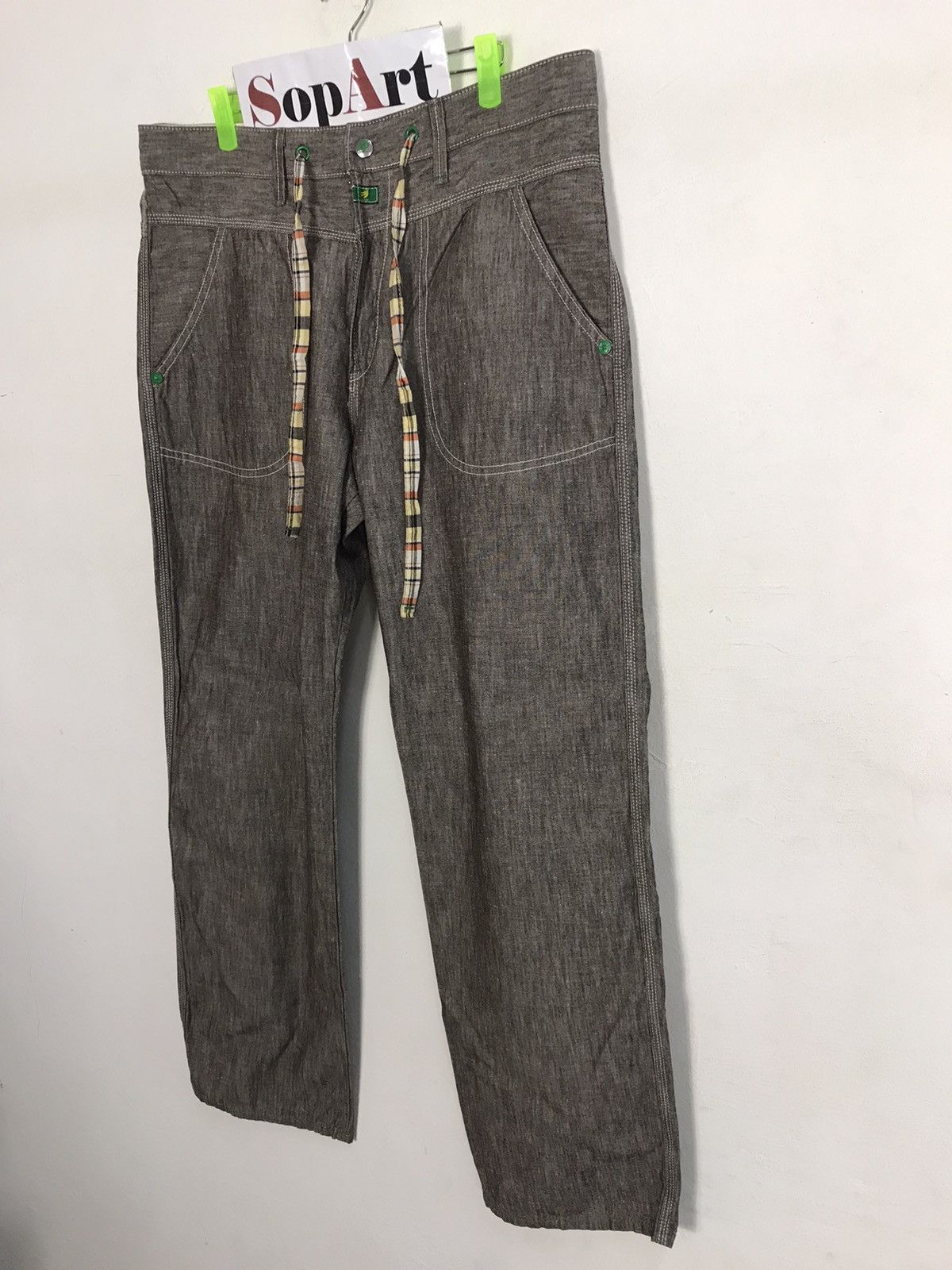 Edwin × Japanese Brand Vintage edwin Casual Pants Design Size US 36 / EU 52 - 4 Thumbnail