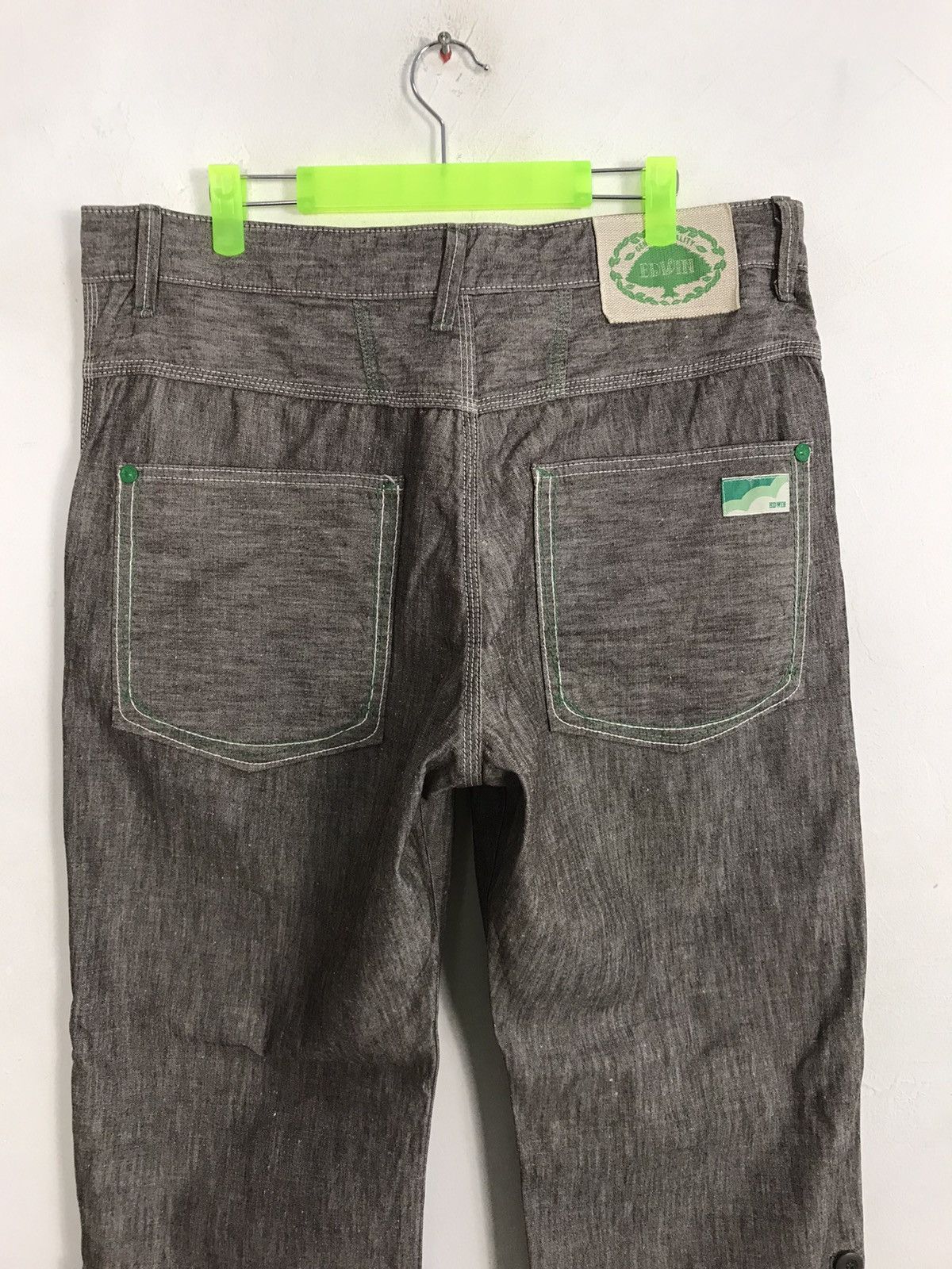 Edwin × Japanese Brand Vintage edwin Casual Pants Design Size US 36 / EU 52 - 9 Thumbnail
