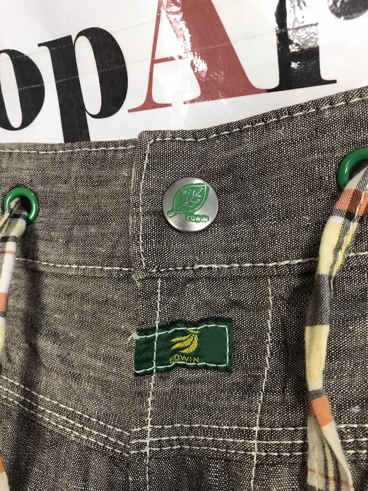 Edwin × Japanese Brand Vintage edwin Casual Pants Design Size US 36 / EU 52 - 7 Thumbnail