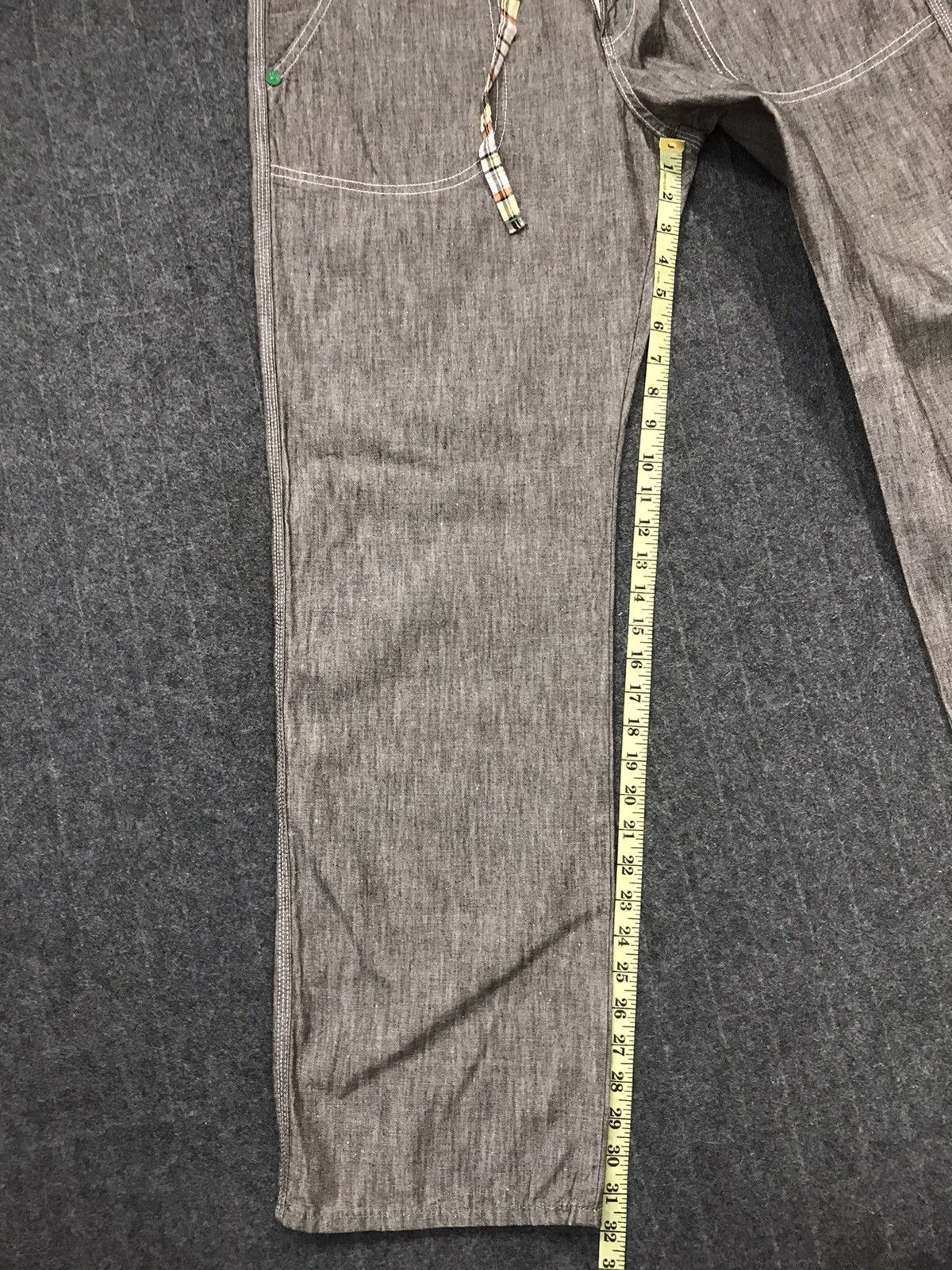 Edwin × Japanese Brand Vintage edwin Casual Pants Design Size US 36 / EU 52 - 22 Thumbnail