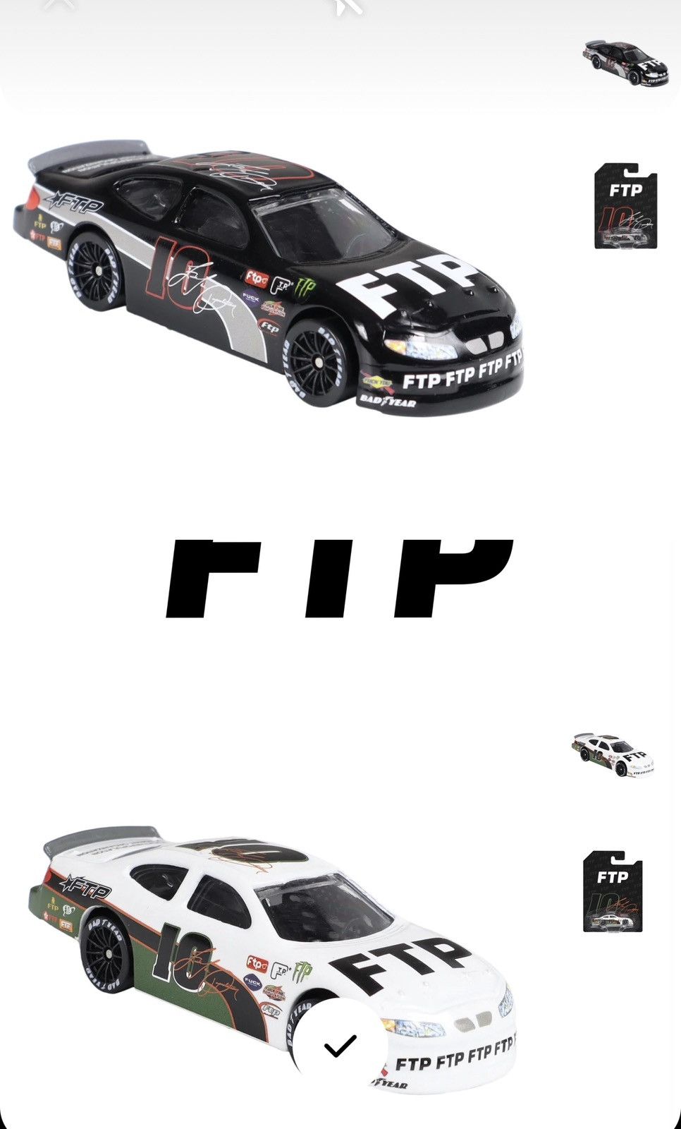 Fuck The Population × NASCAR Ftp 500 toy car BUNDLE Size ONE SIZE - 1 Thumbnail