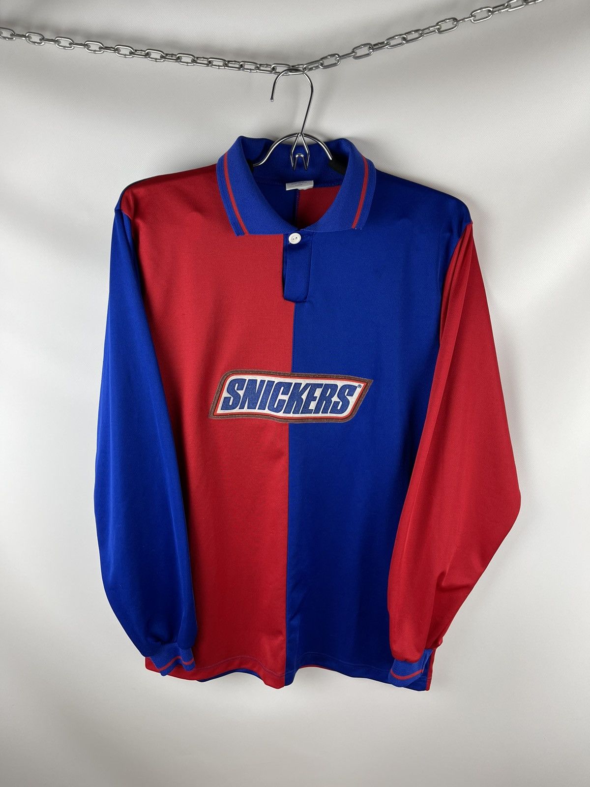 Vintage Snickers vintage 1994 World Cup USA #8 jersey soccer rare Size US L / EU 52-54 / 3 - 1 Thumbnail