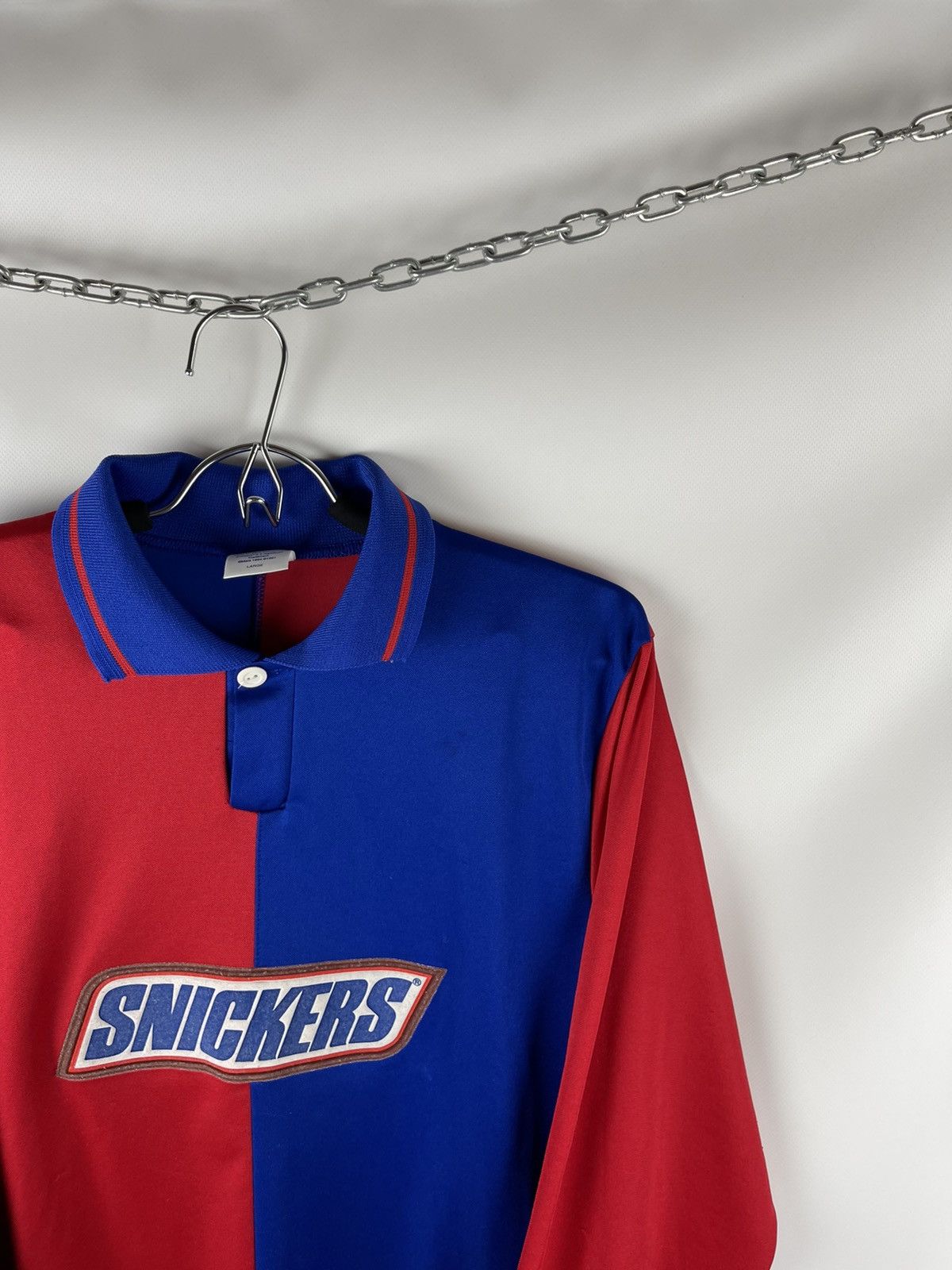 Vintage Snickers vintage 1994 World Cup USA #8 jersey soccer rare Size US L / EU 52-54 / 3 - 3 Thumbnail