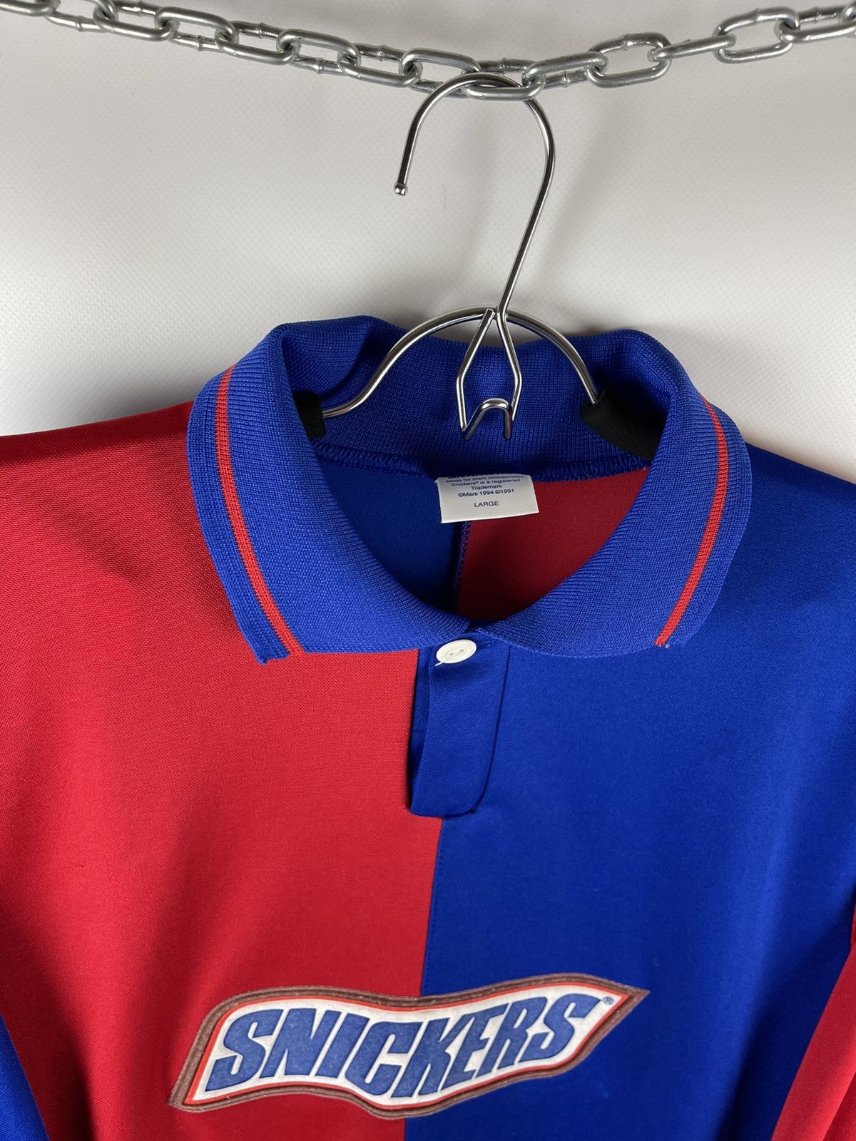 Vintage Snickers vintage 1994 World Cup USA #8 jersey soccer rare Size US L / EU 52-54 / 3 - 9 Thumbnail