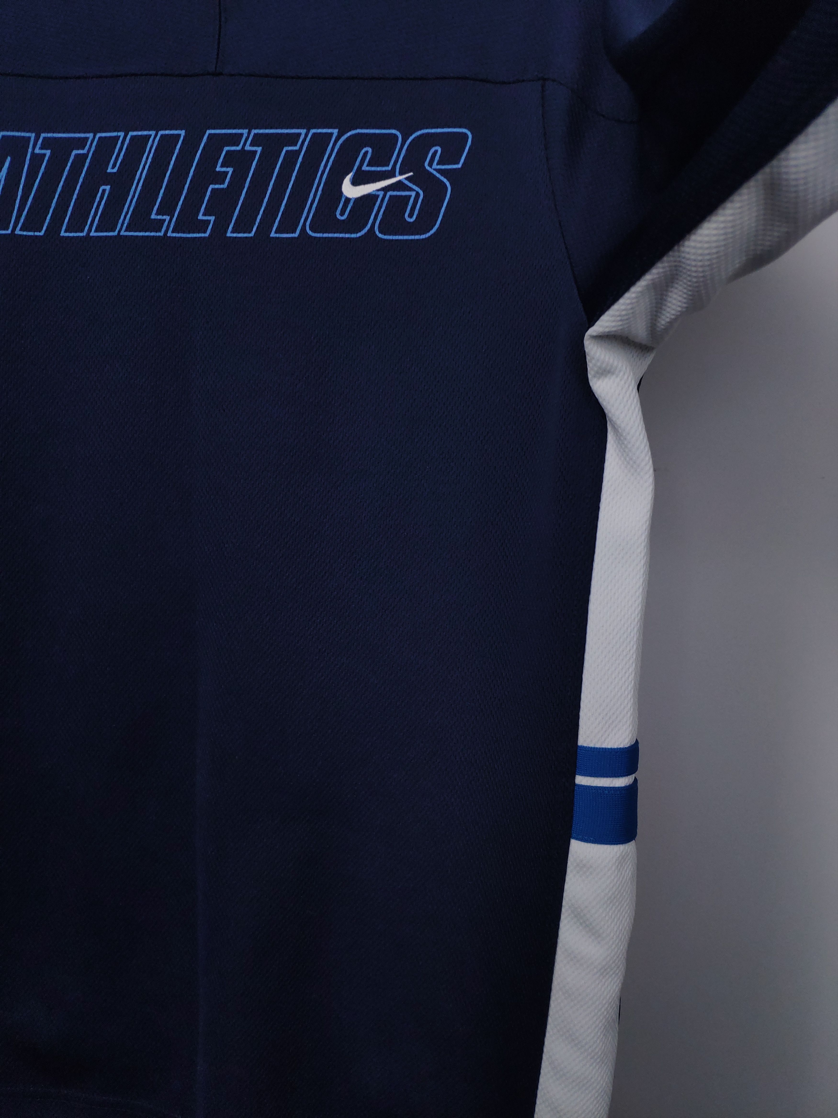 Nike × Vintage Nike athletics vintage spellout sports sweatshirt Size US M / EU 48-50 / 2 - 5 Thumbnail