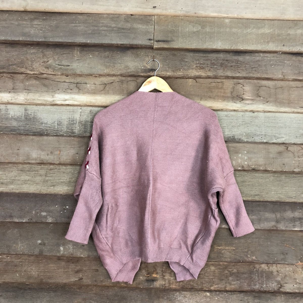 Homespun Knitwear × Japanese Brand Japan knitwear Pink Cardigan #3958 Size M / US 6-8 / IT 42-44 - 11 Thumbnail