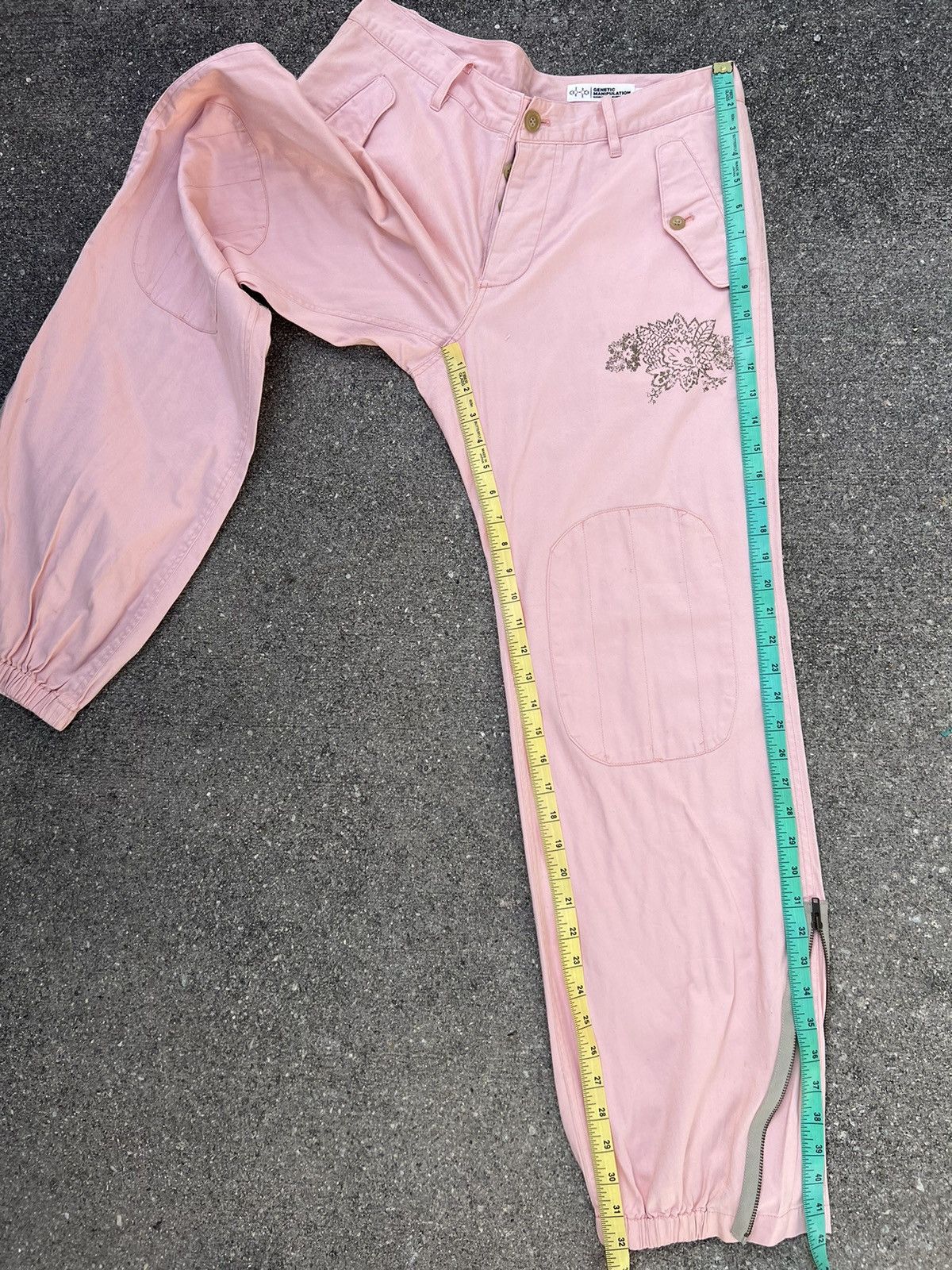 Vintage Vintage Genetic Manipulation Japan Knee Patch Trouser Pant Size US 32 / EU 48 - 5 Thumbnail