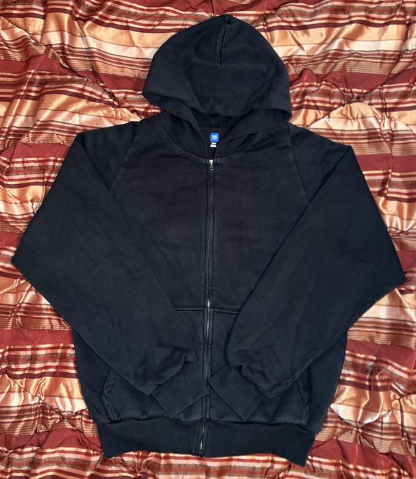 Gap Unreleased Yeezy x Gap Black Zip Up Hoodie | Grailed