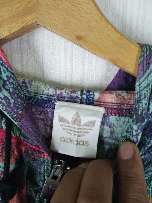 Adidas Made in Japan Vintage Adidas Art Abstract Hoodie Jacket Size US L / EU 52-54 / 3 - 12 Thumbnail