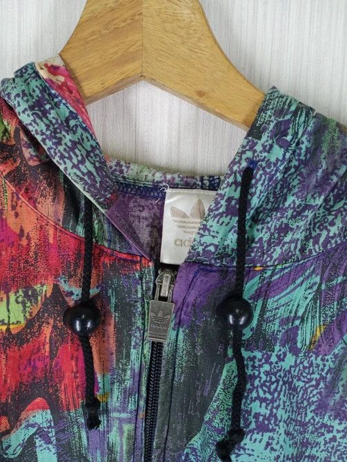 Adidas Made in Japan Vintage Adidas Art Abstract Hoodie Jacket Size US L / EU 52-54 / 3 - 13 Thumbnail
