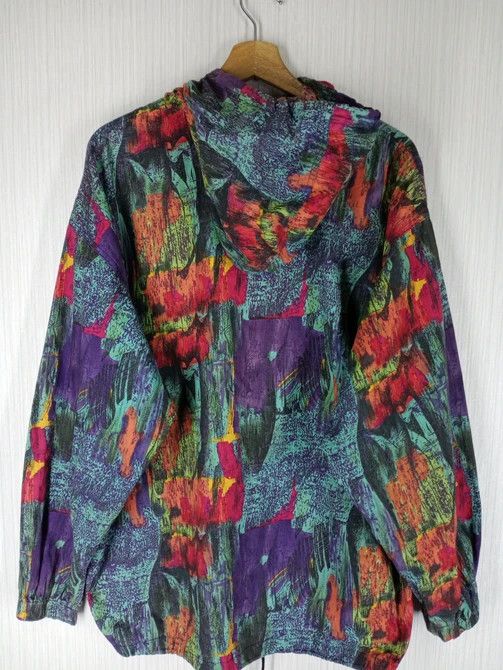 Adidas Made in Japan Vintage Adidas Art Abstract Hoodie Jacket Size US L / EU 52-54 / 3 - 15 Thumbnail