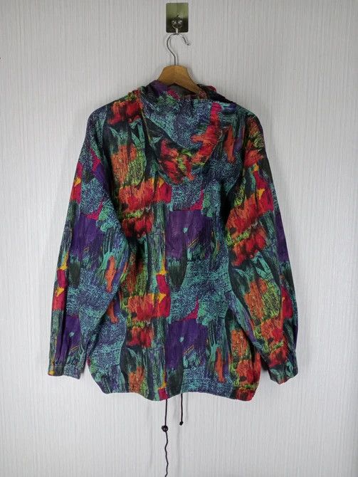 Adidas Made in Japan Vintage Adidas Art Abstract Hoodie Jacket Size US L / EU 52-54 / 3 - 5 Thumbnail