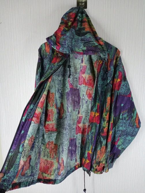 Adidas Made in Japan Vintage Adidas Art Abstract Hoodie Jacket Size US L / EU 52-54 / 3 - 4 Thumbnail