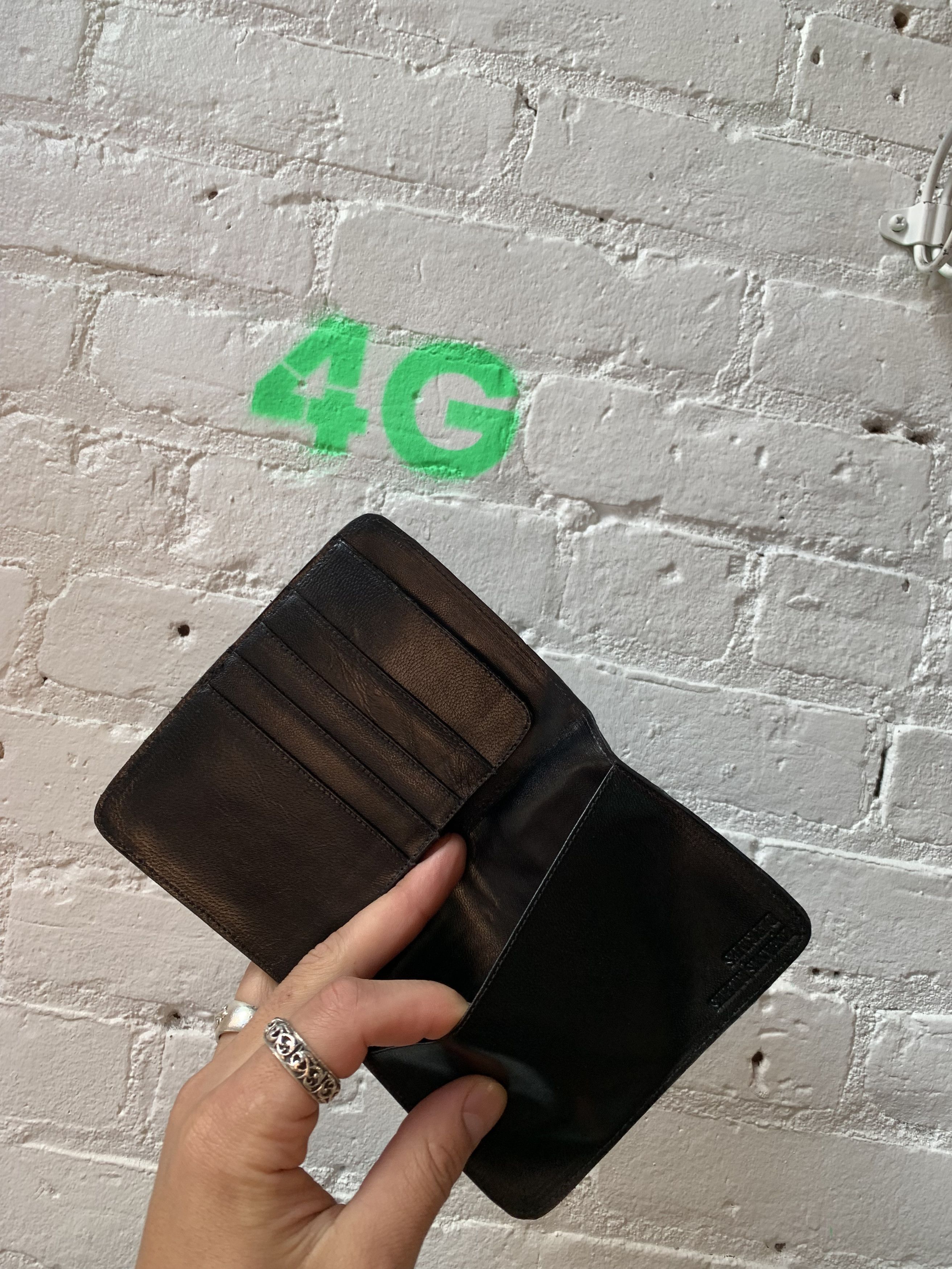 Enfants Riches Deprimes ERD 1/1 Emerald Ostrich Leather Wallet 4Gseller Size ONE SIZE - 6 Thumbnail