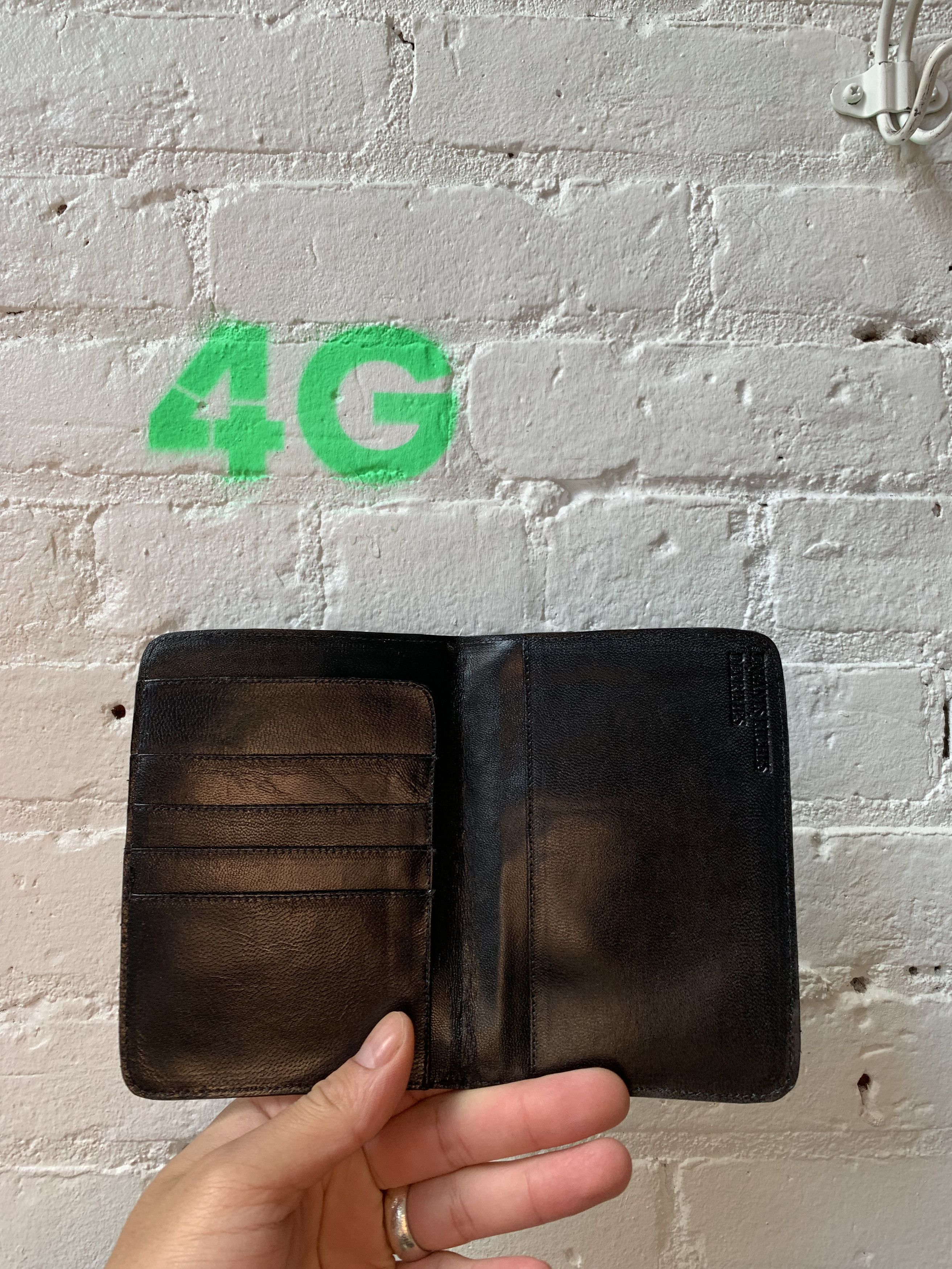 Enfants Riches Deprimes ERD 1/1 Emerald Ostrich Leather Wallet 4Gseller Size ONE SIZE - 2 Thumbnail