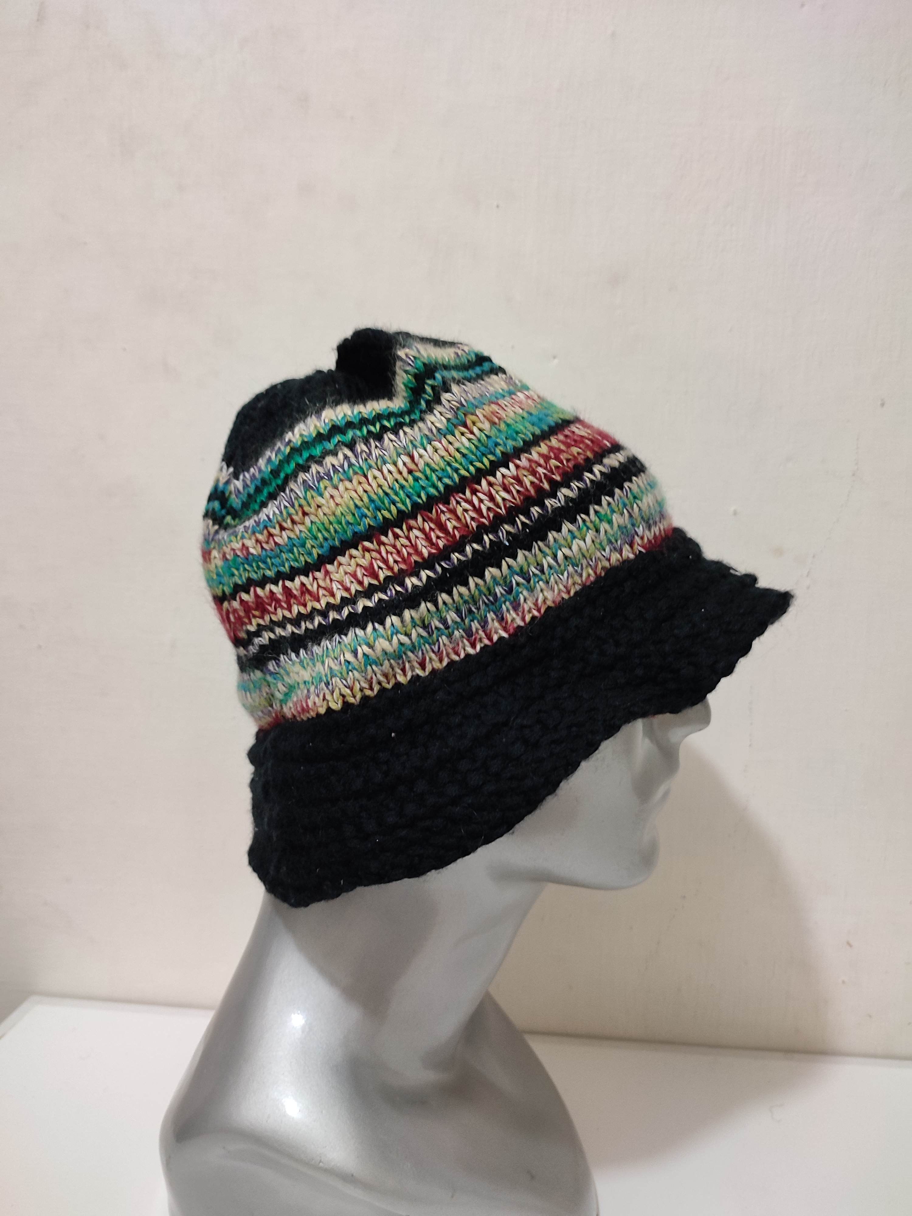 Other 🔥Unknown Japanese Bucket Hats Nice Design Stripe Colour Size ONE SIZE - 5 Thumbnail